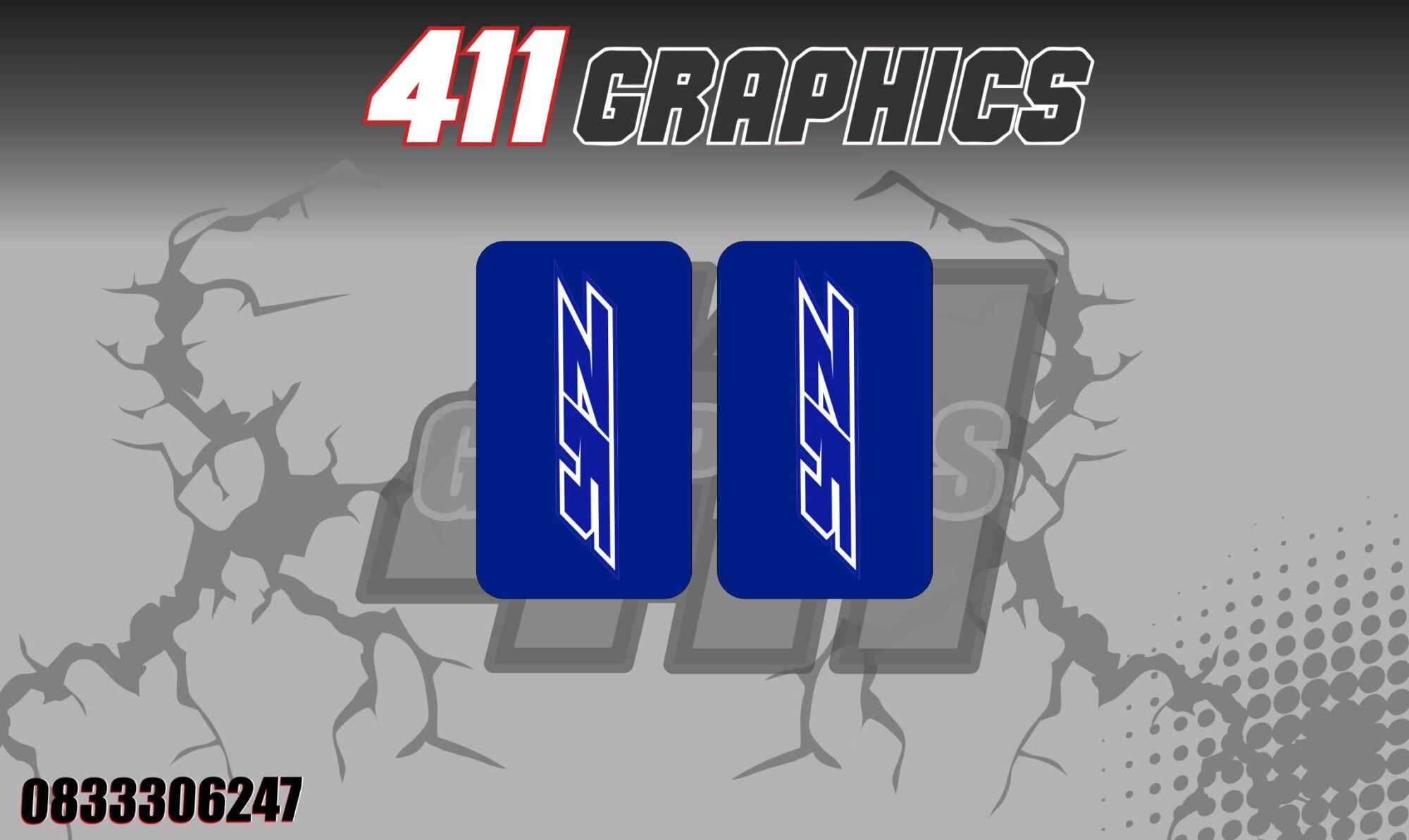 FORK TUBE STICKERS 14