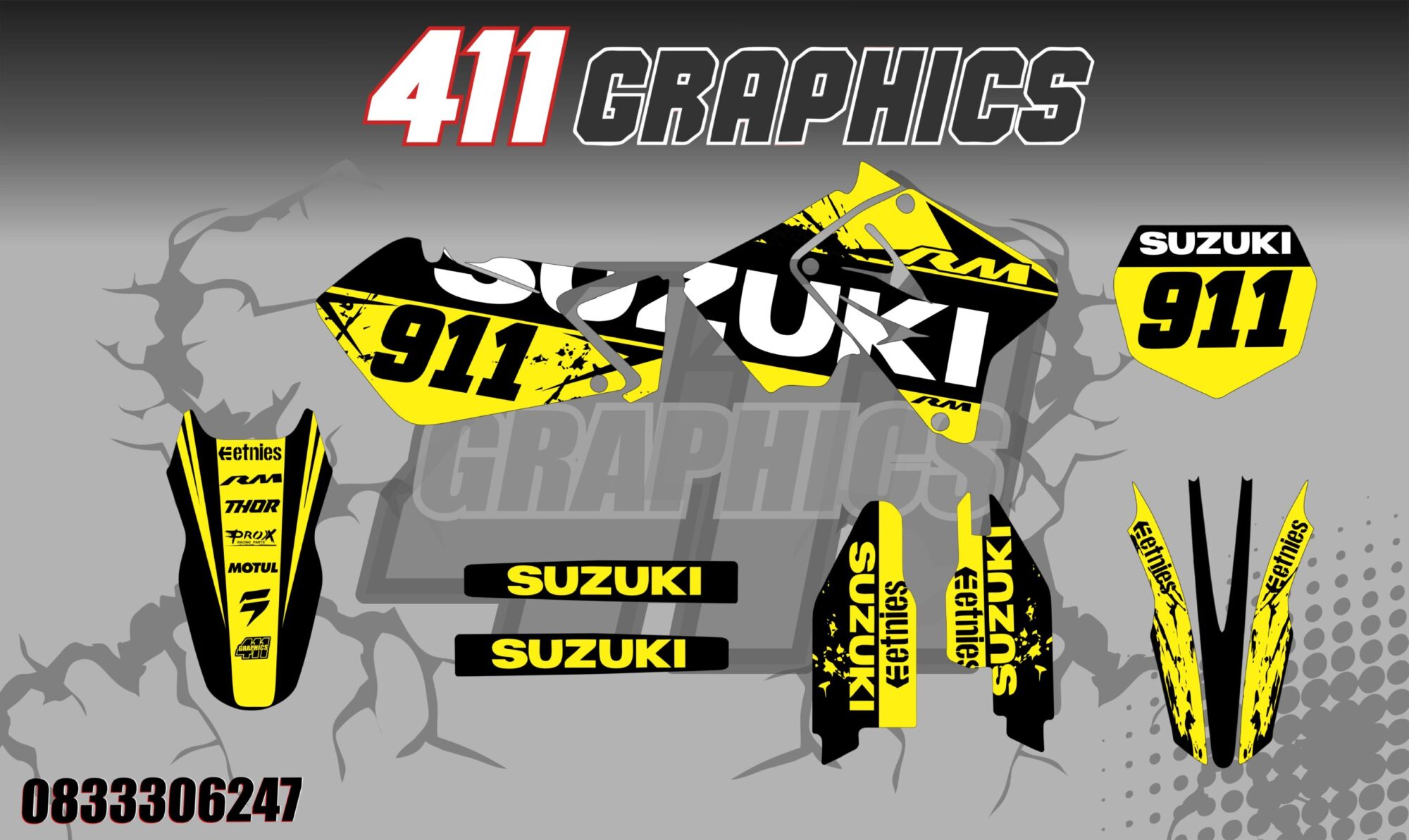 RM-RMZ 22 STICKER KIT