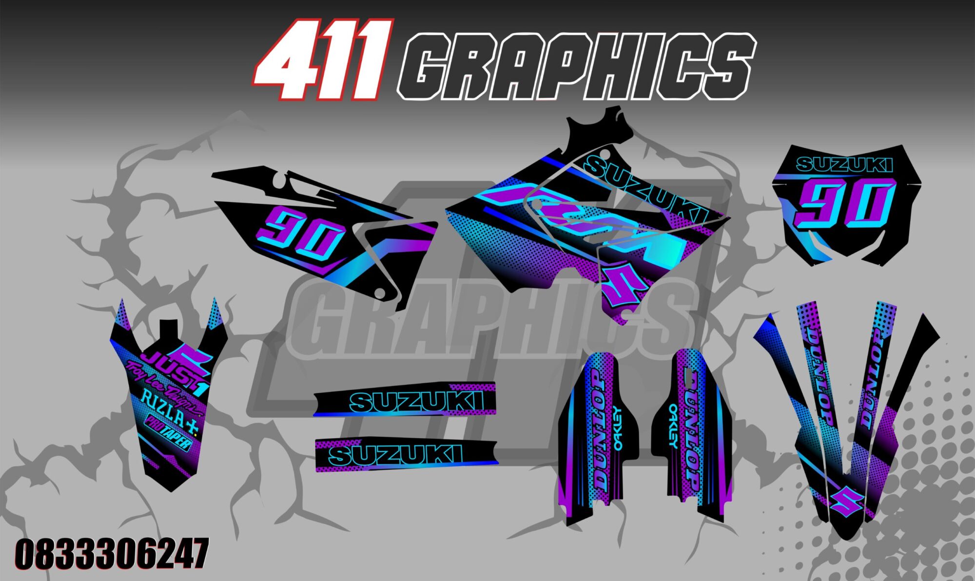 RM-RMZ 23 STICKER KIT
