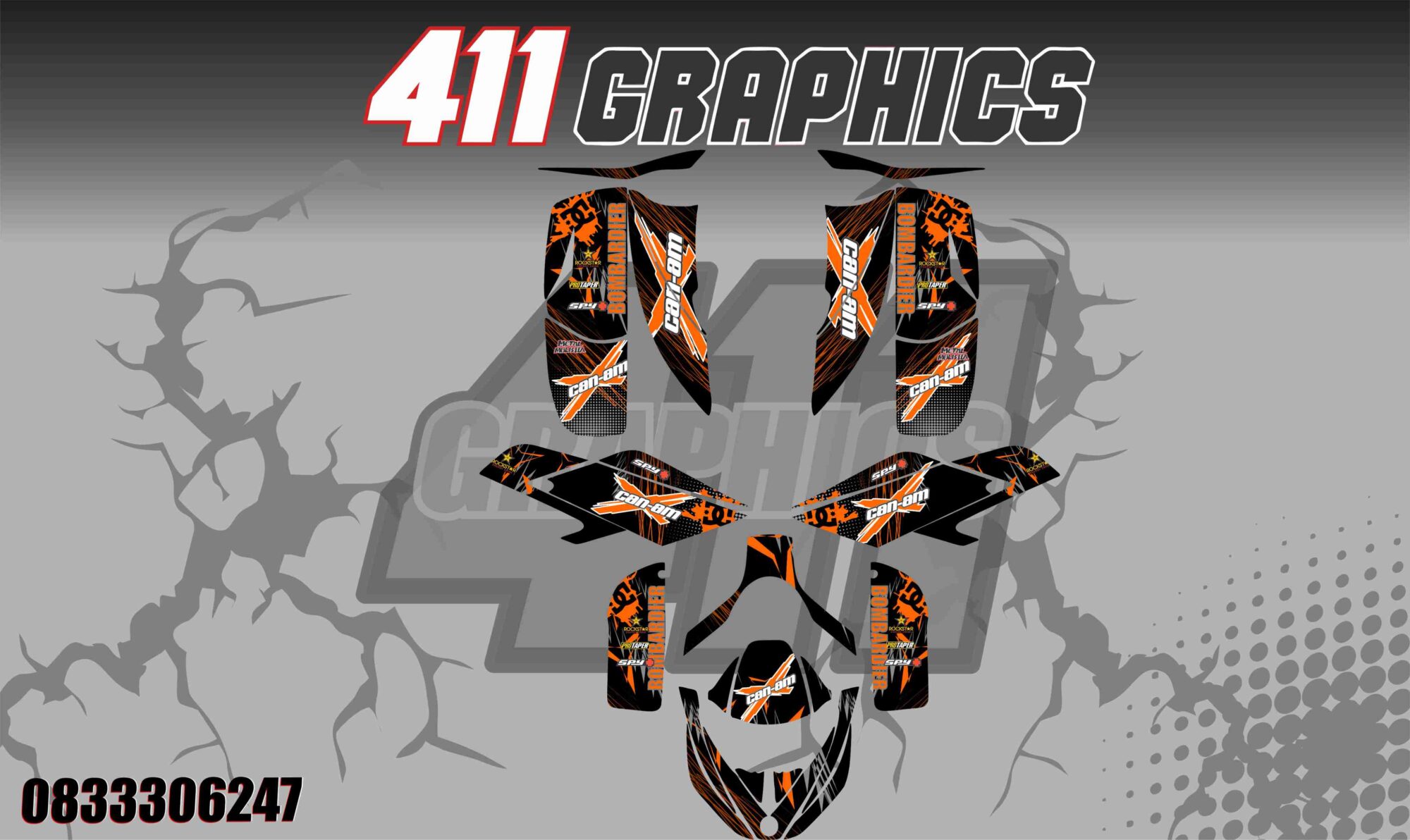 DS650 STICKER KIT 11