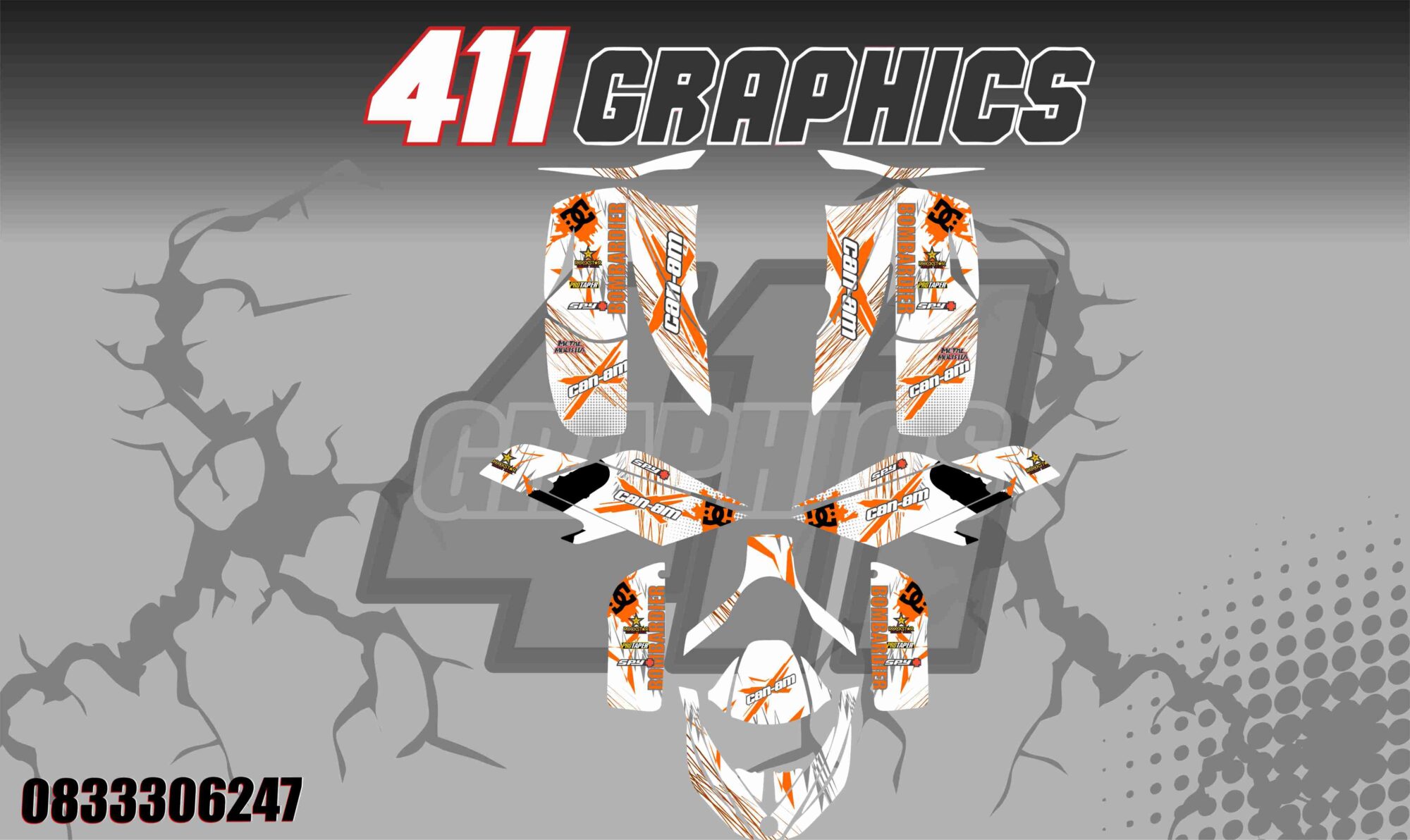 DS650 STICKER KIT 12