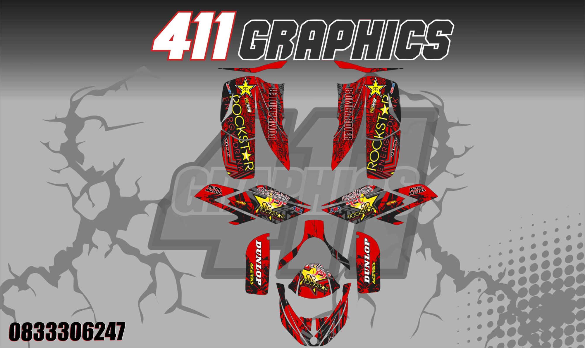 DS650 STICKER KIT 13