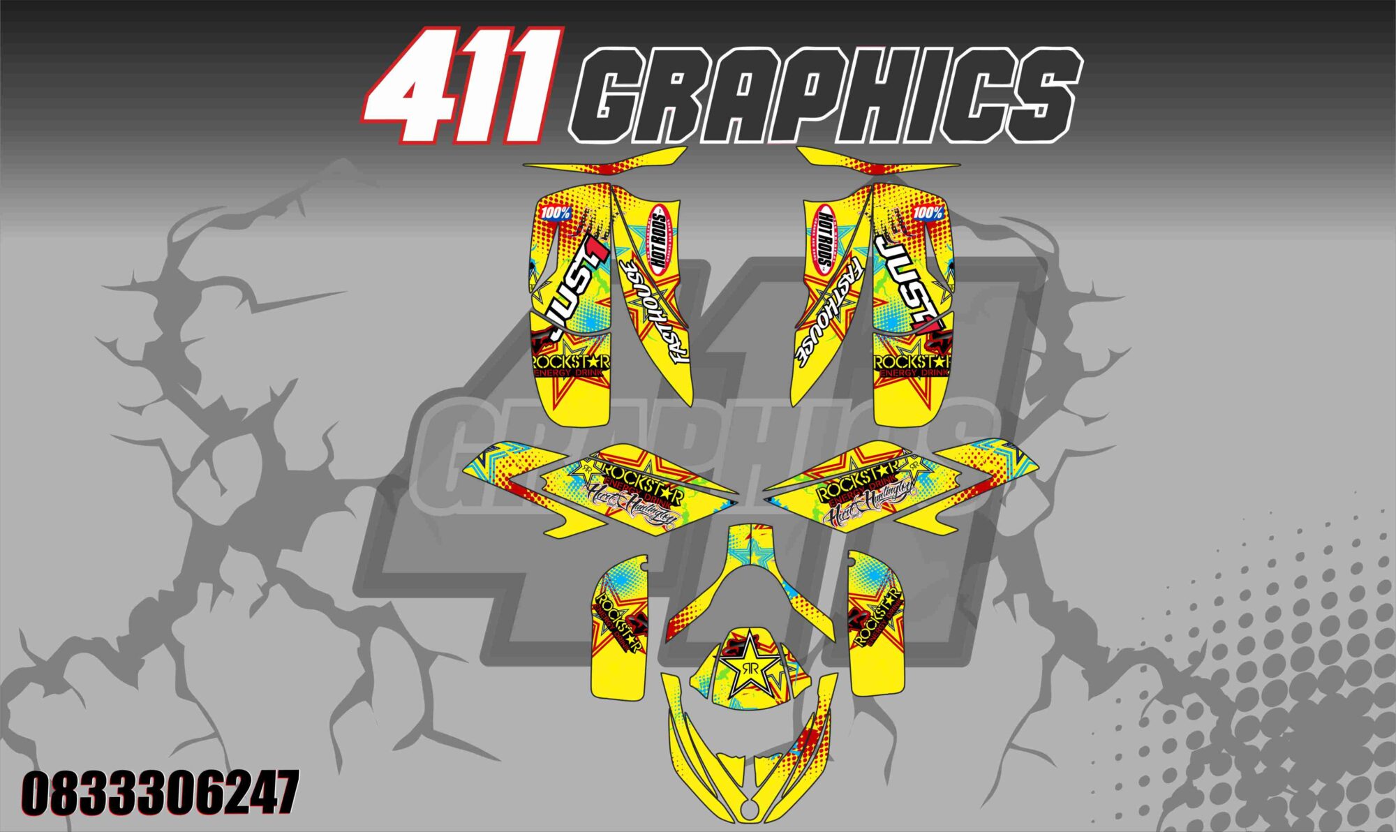 DS650 STICKER KIT 16