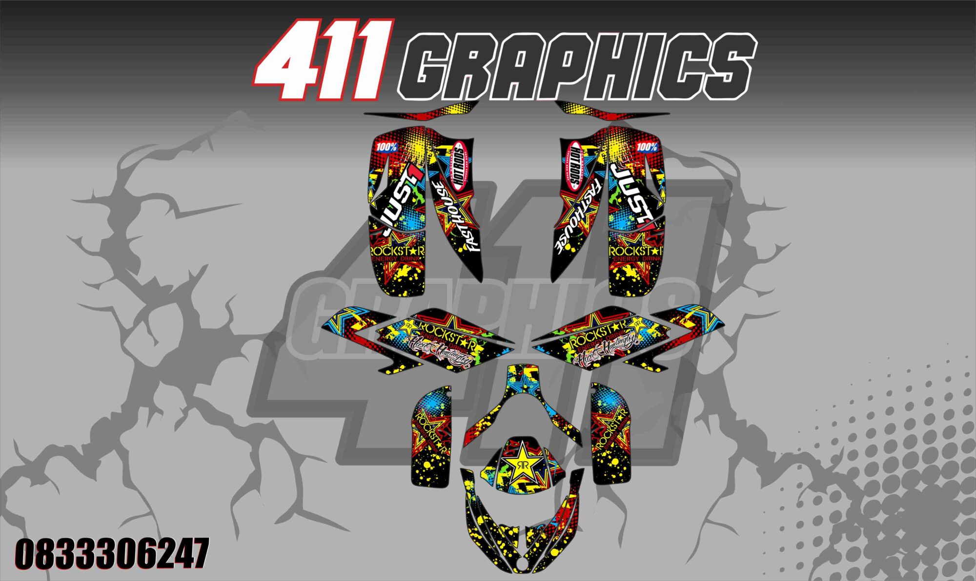 DS650 STICKER KIT 18