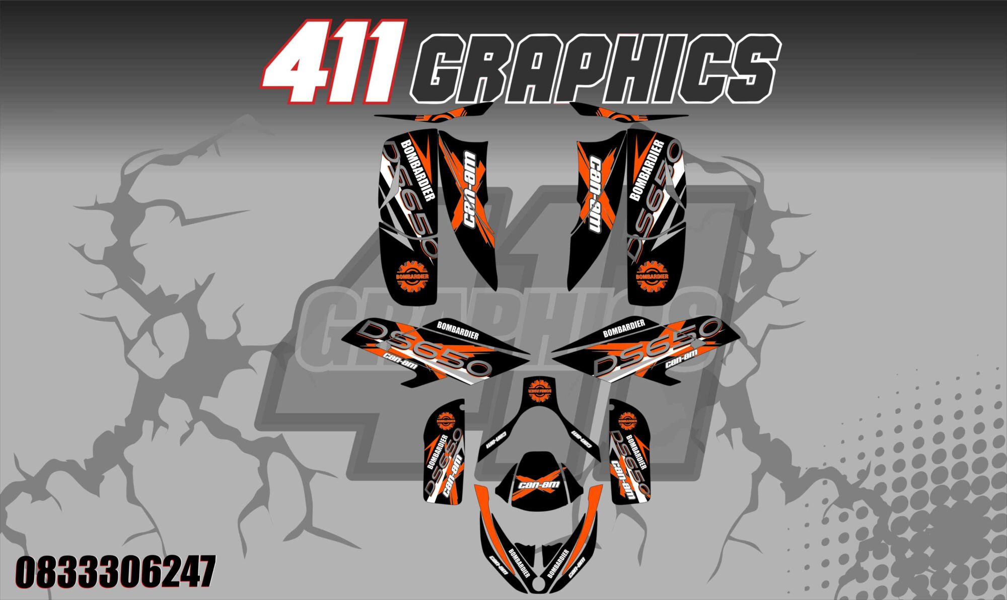 DS650 STICKER KIT 19