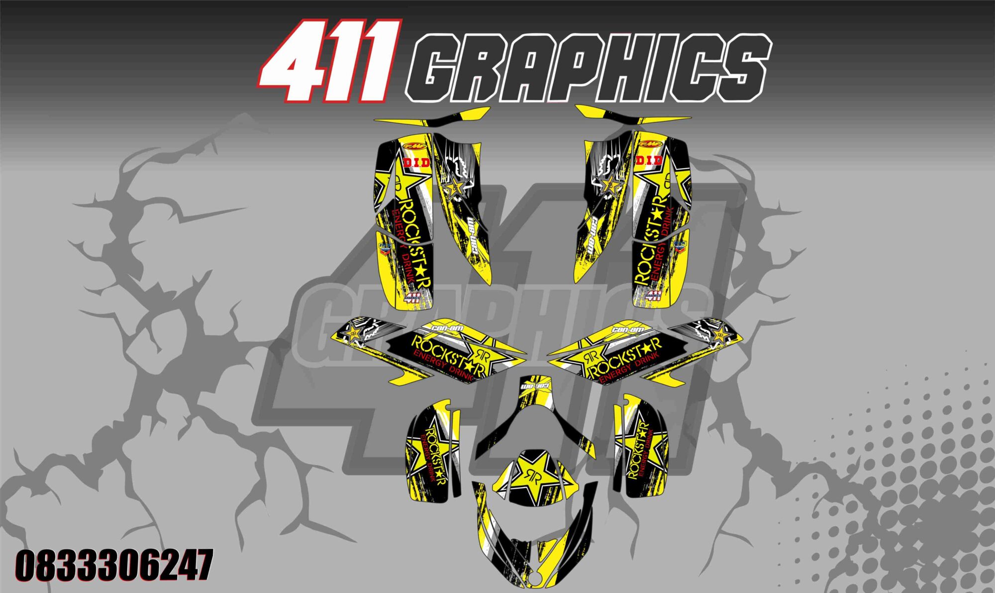 DS650 STICKER KIT 23