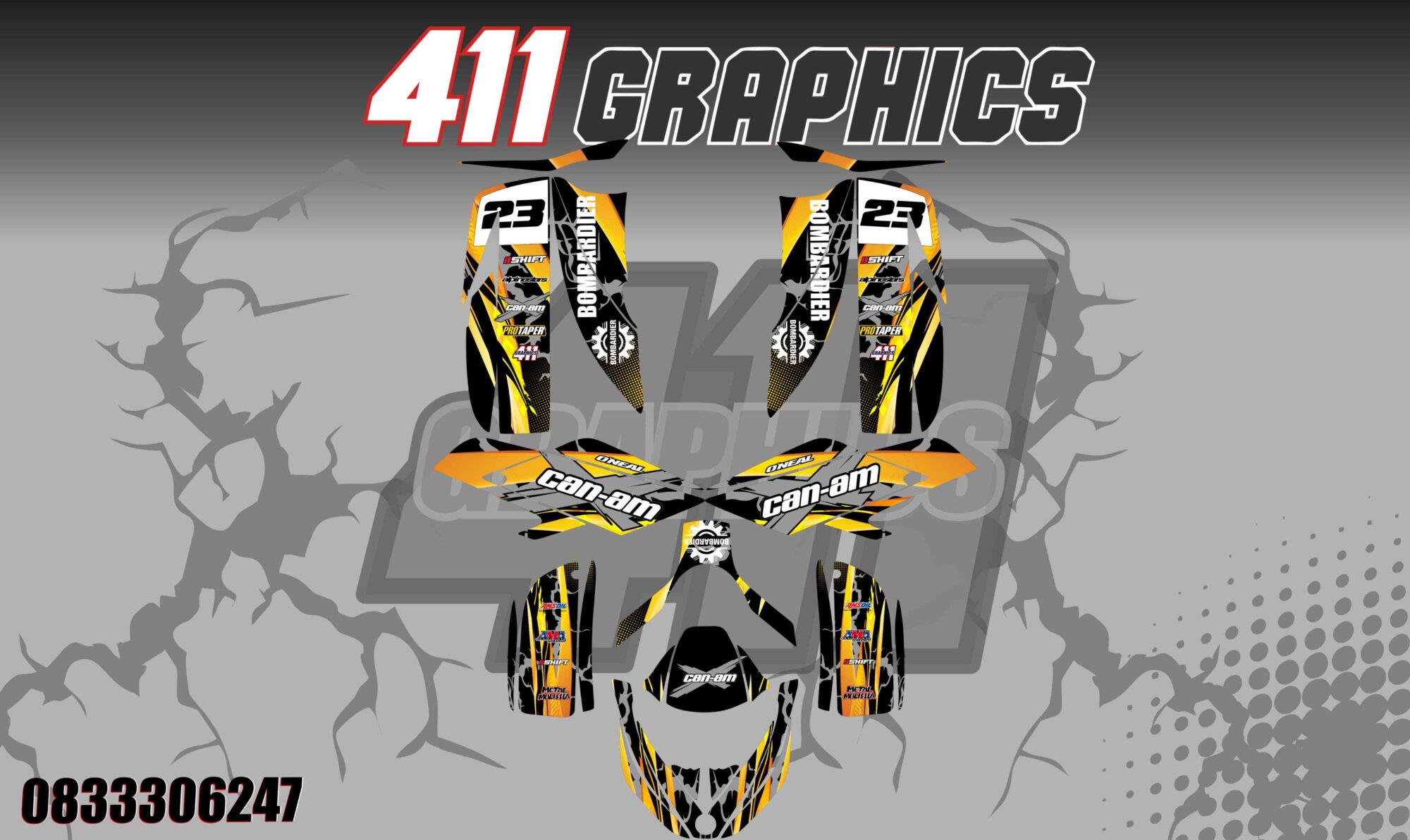 DS650 STICKER KIT 3