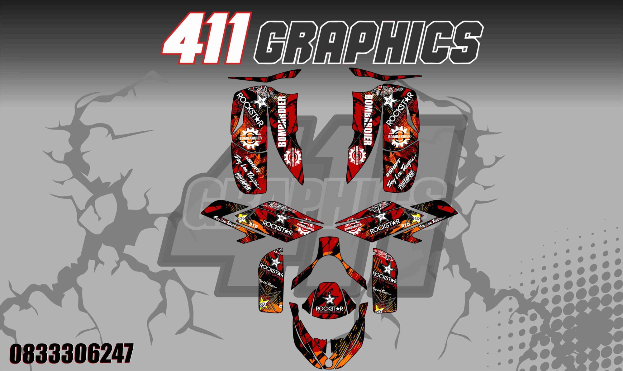 DS650 STICKER KIT 7
