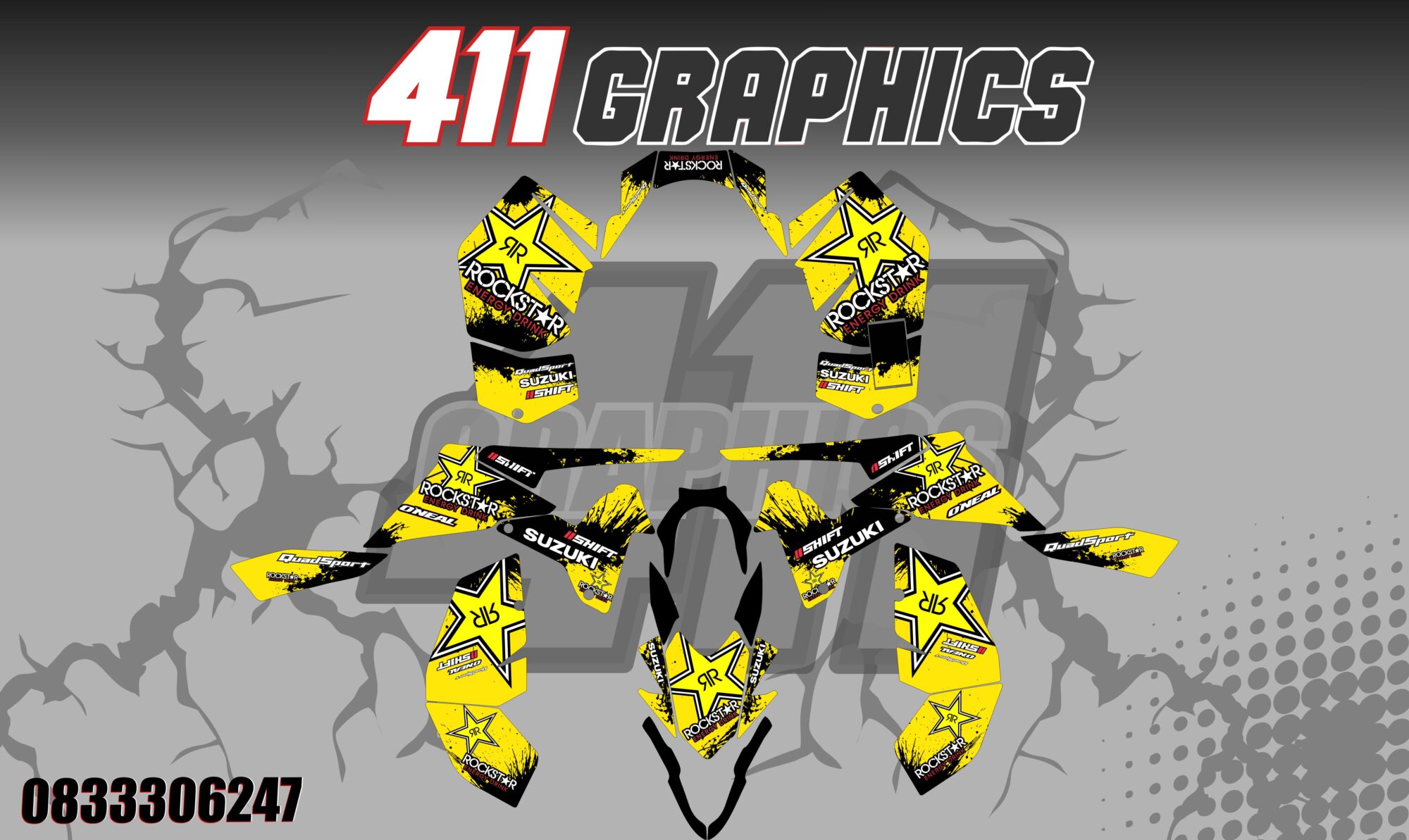 LTR450 STICKER KIT 10