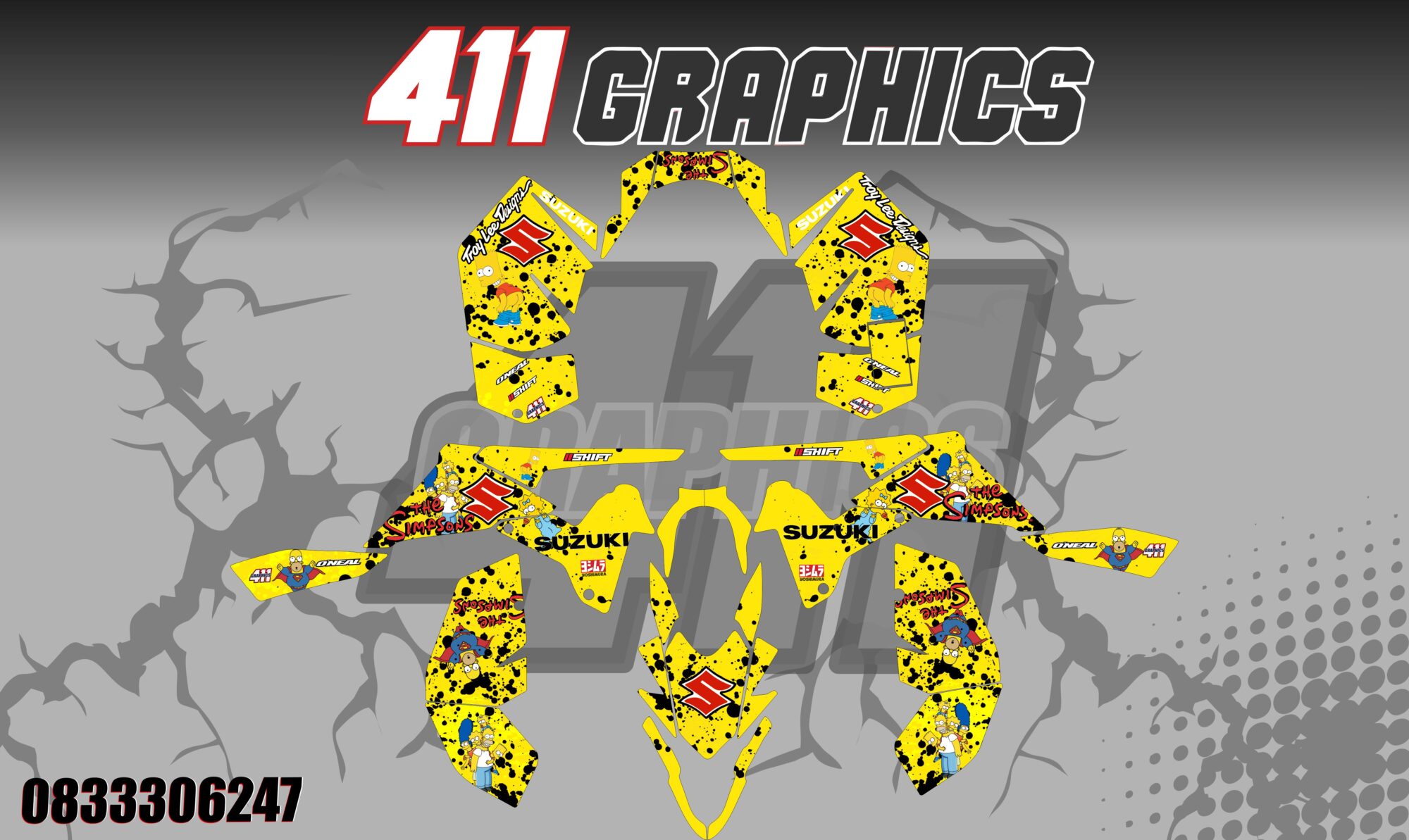 LTR450 STICKER KIT 11