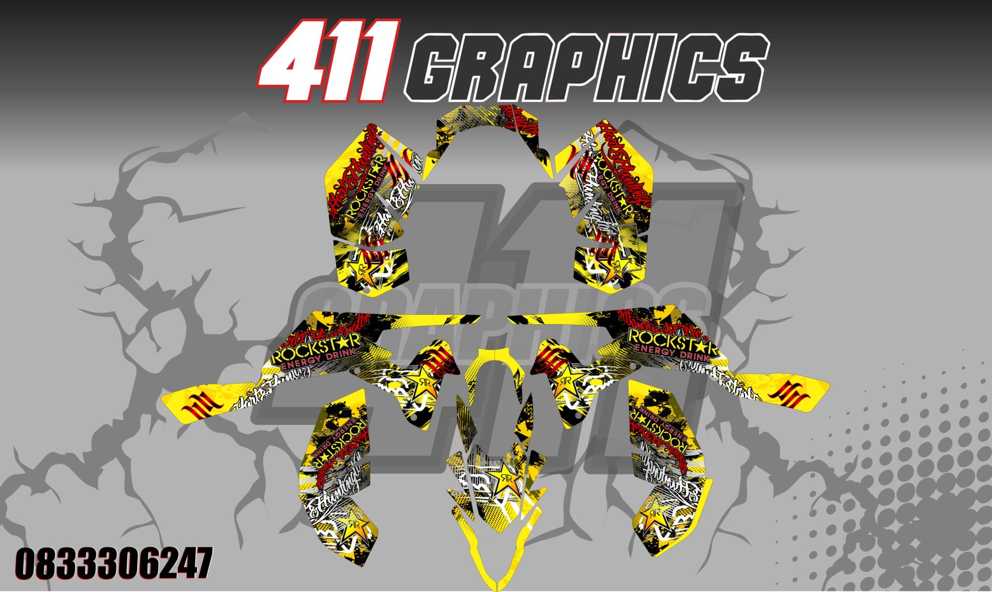LTR450 STICKER KIT 18