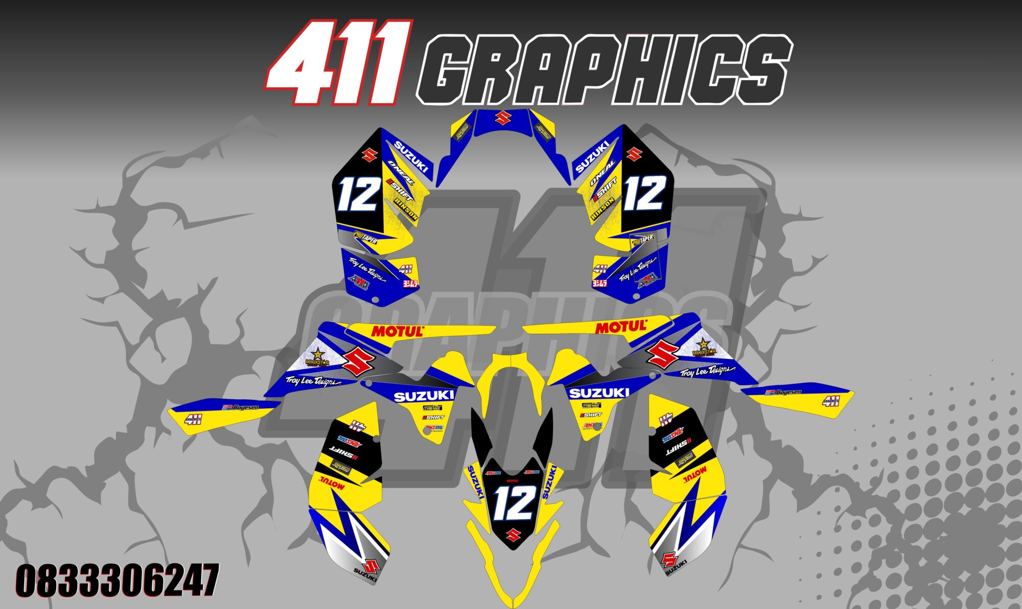 LTR450 STICKER KIT 2