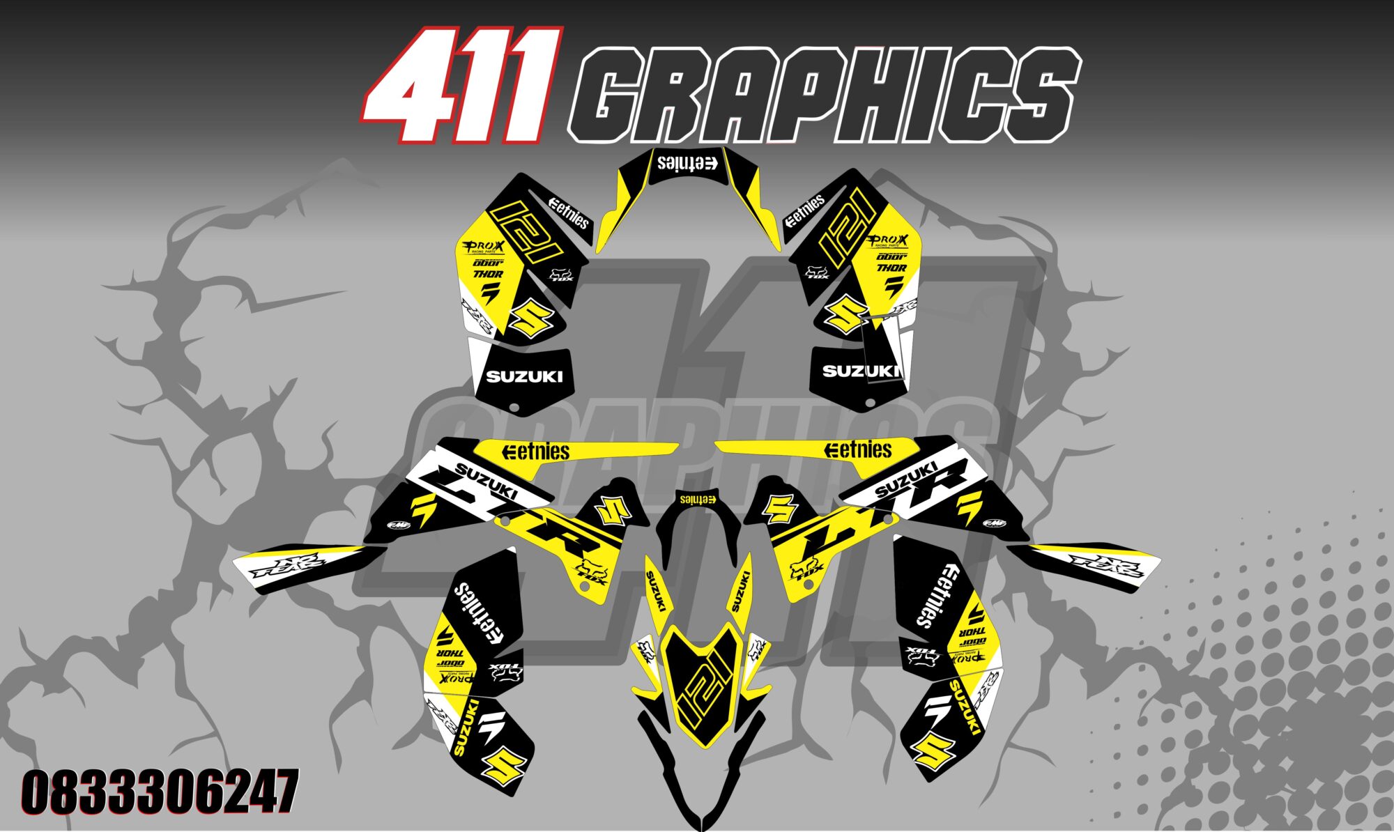 LTR450 STICKER KIT 23