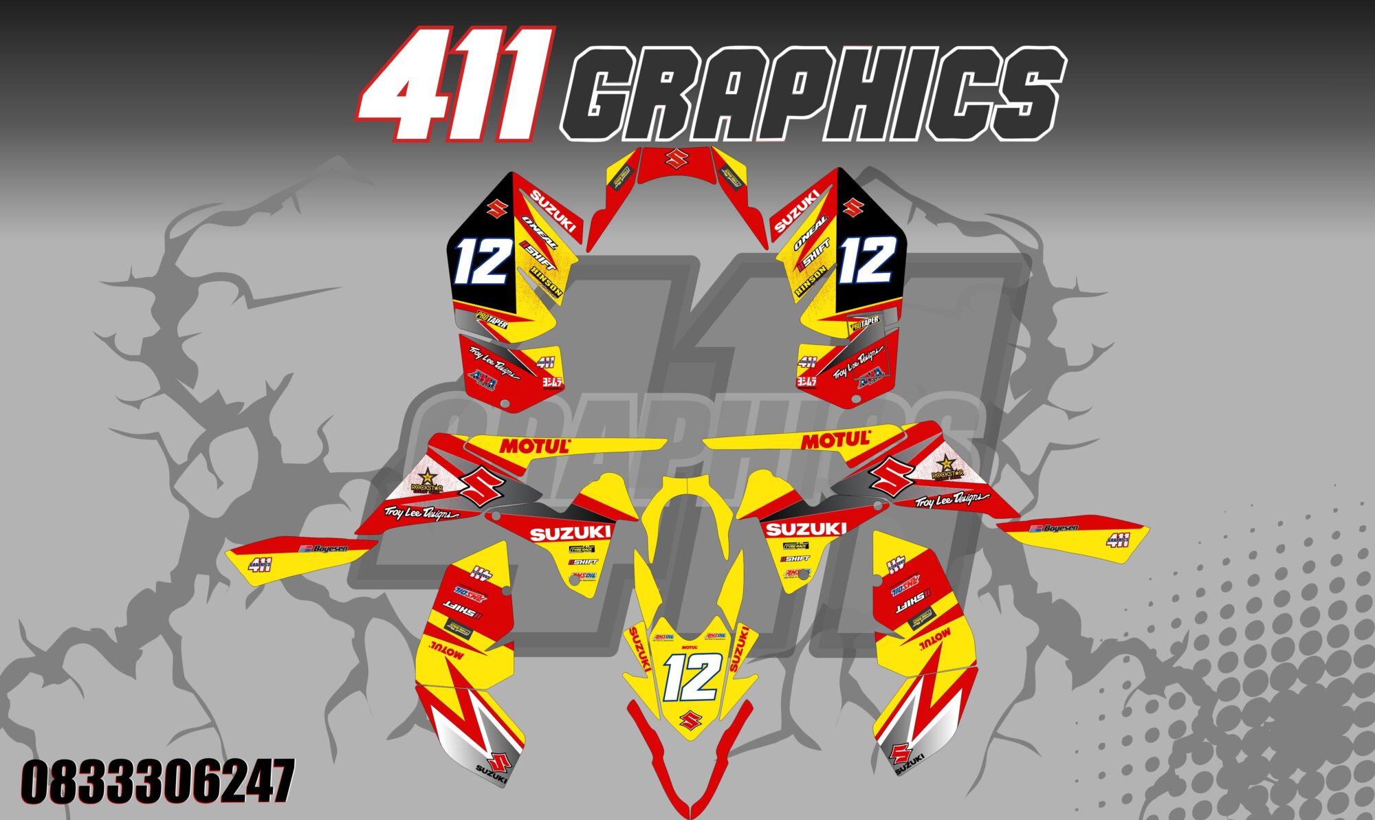 LTR450 STICKER KIT 29