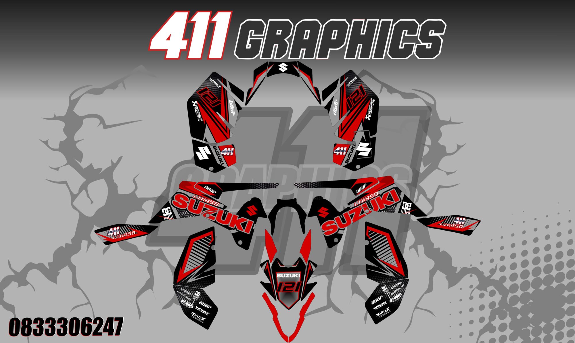 LTR450 STICKER KIT 30