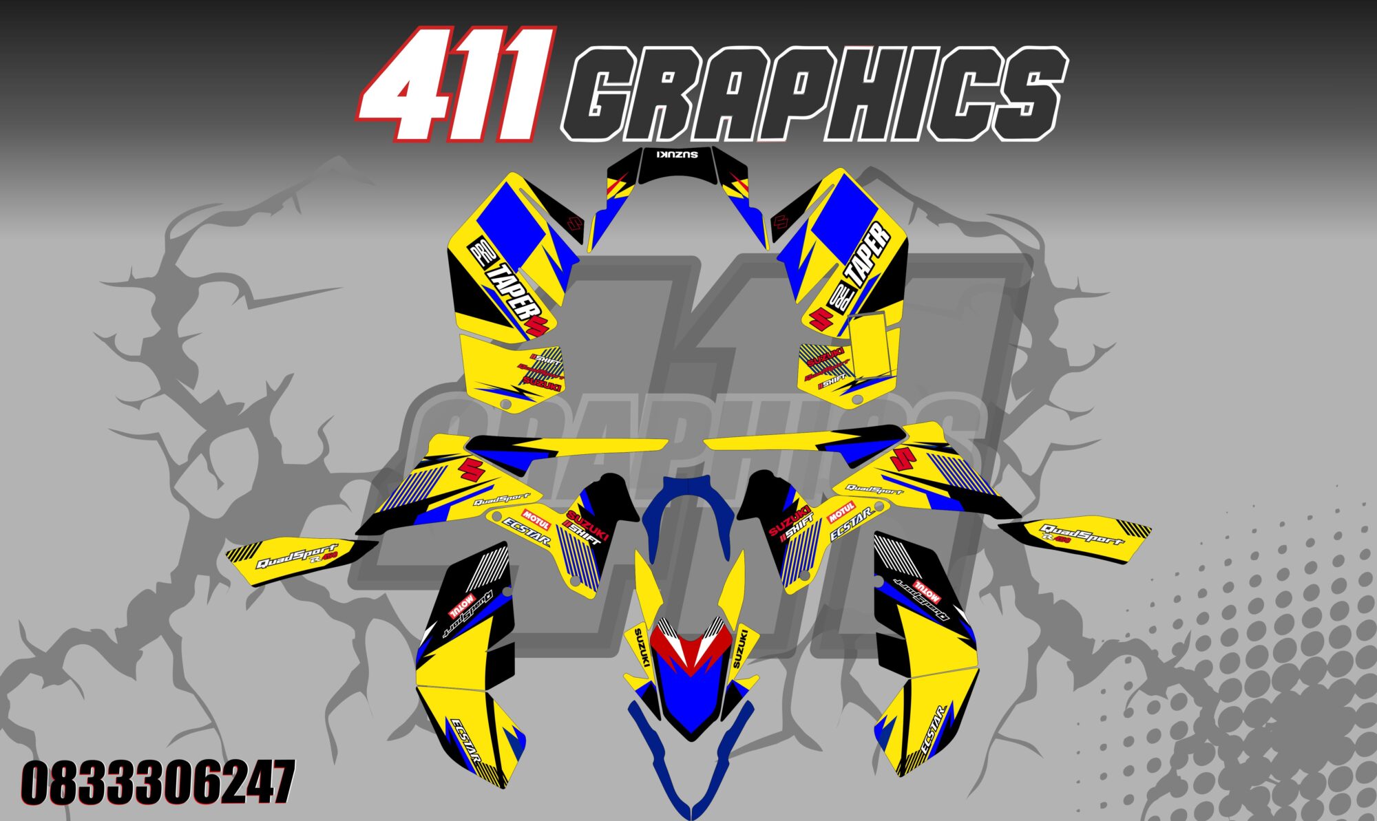LTR450 STICKER KIT 6