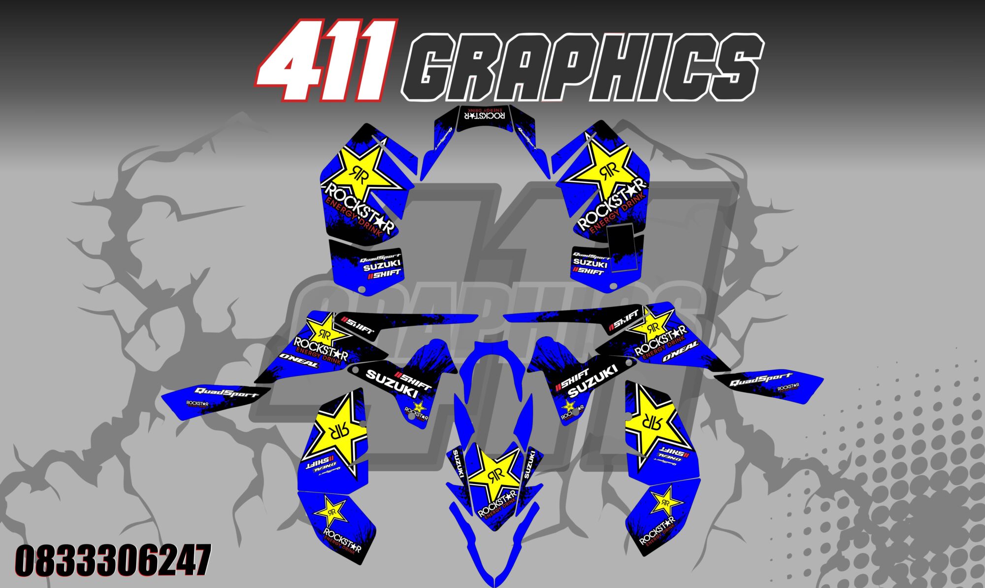 LTR450 STICKER KIT 8