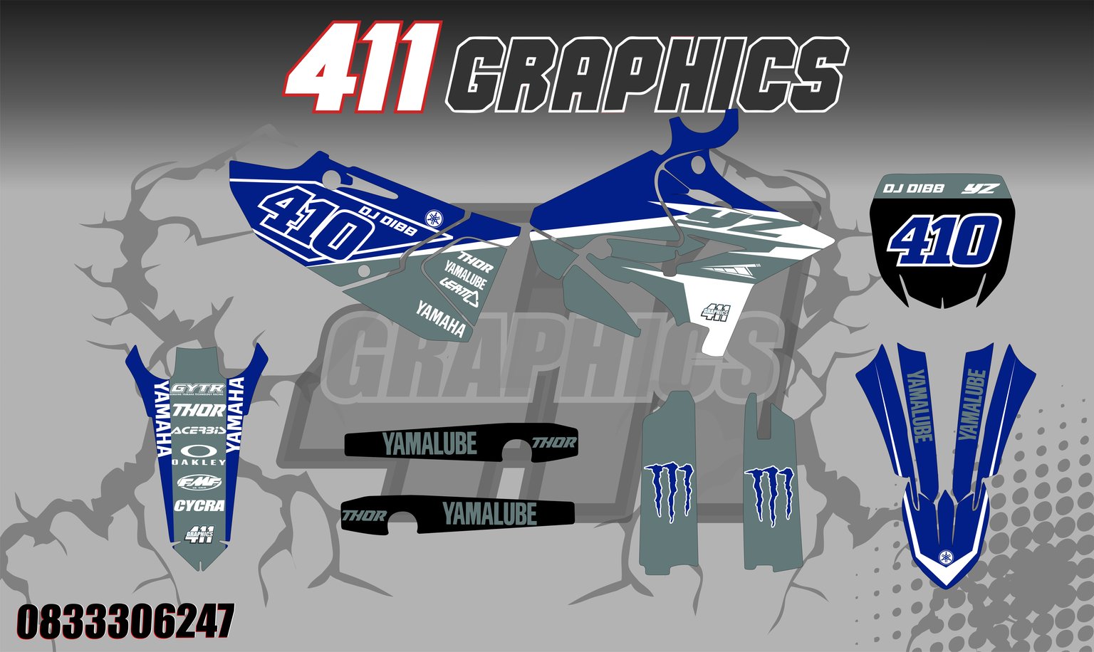 YZ-YZF 39 STICKER KIT