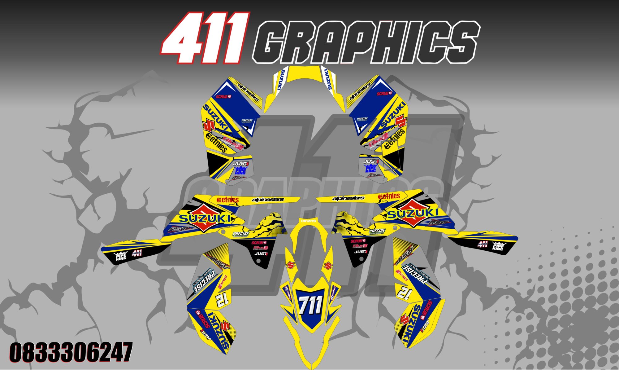 LTR450 STICKER KIT 16