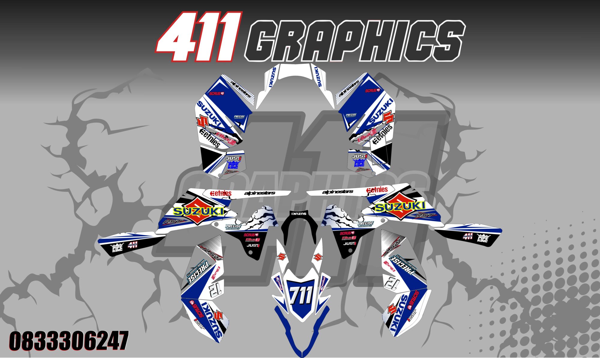 LTR450 STICKER KIT 17