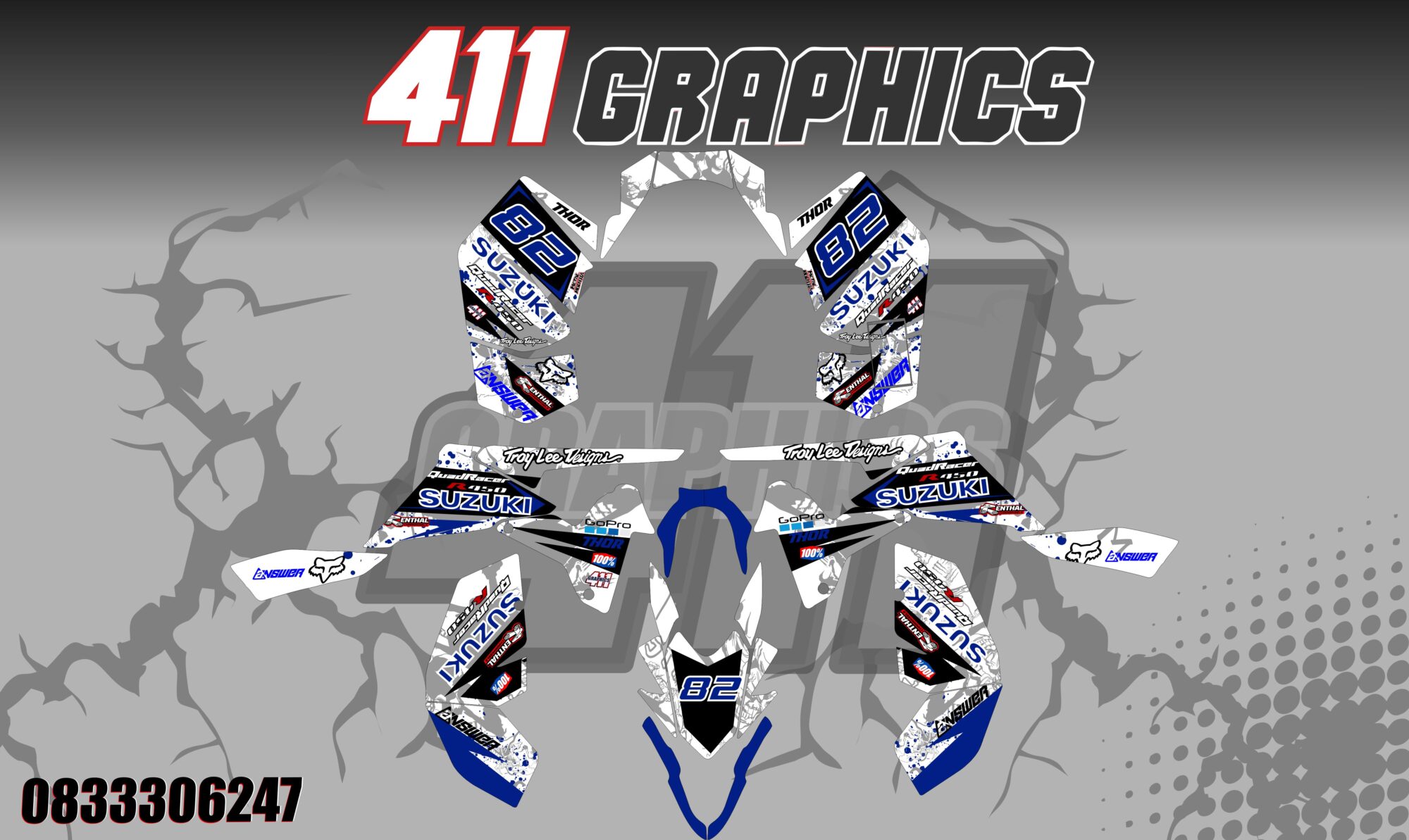 LTR450 STICKER KIT 21