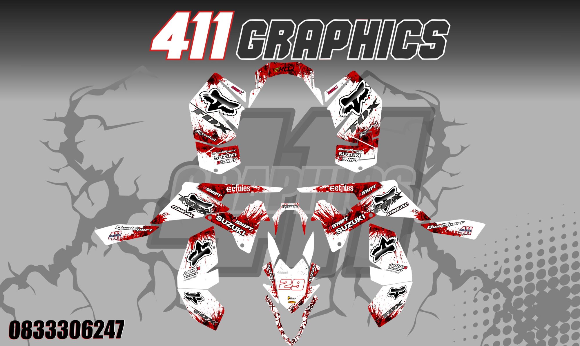 LTR450 STICKER KIT 28