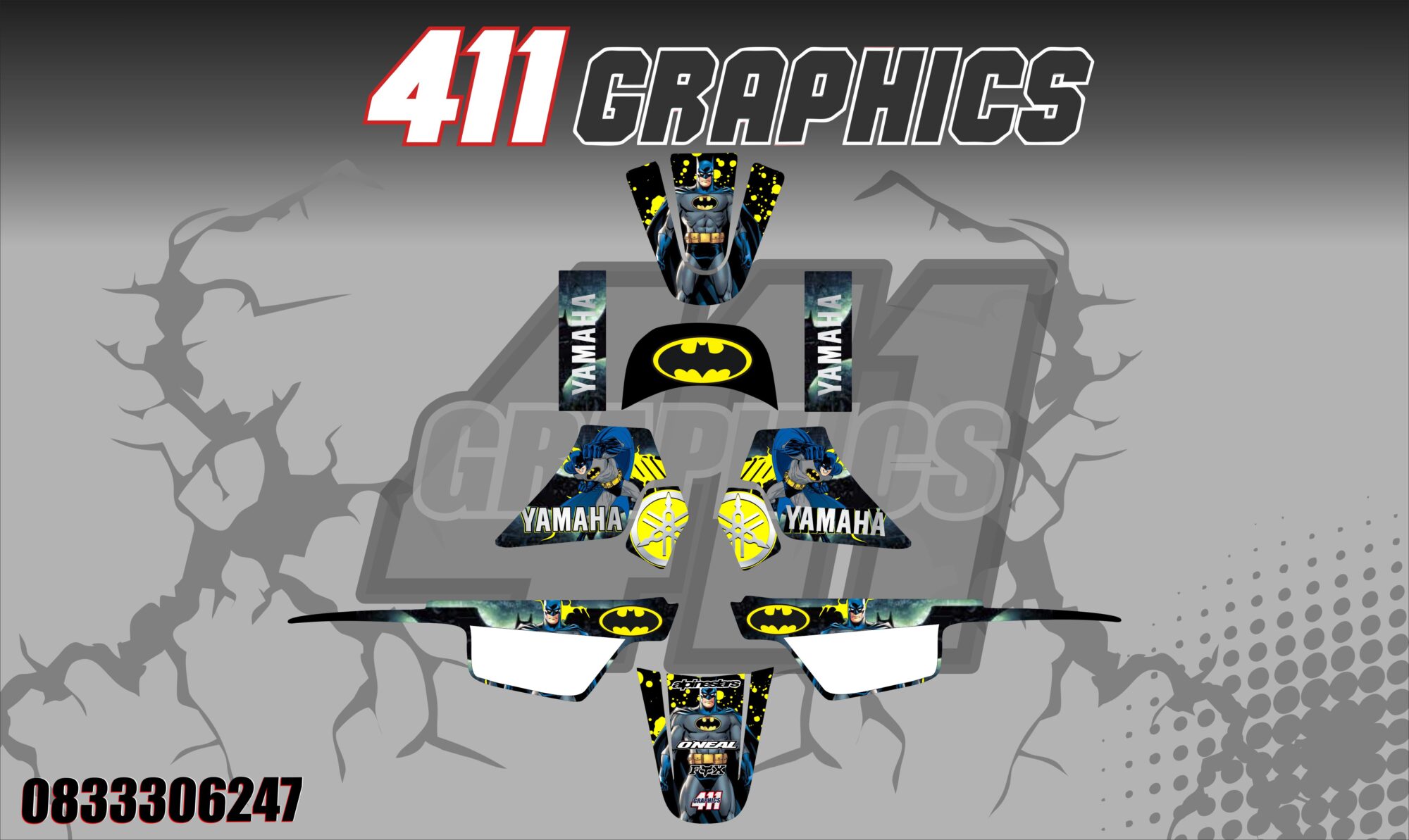PW50 STICKER KIT 4-411GRAPHICS