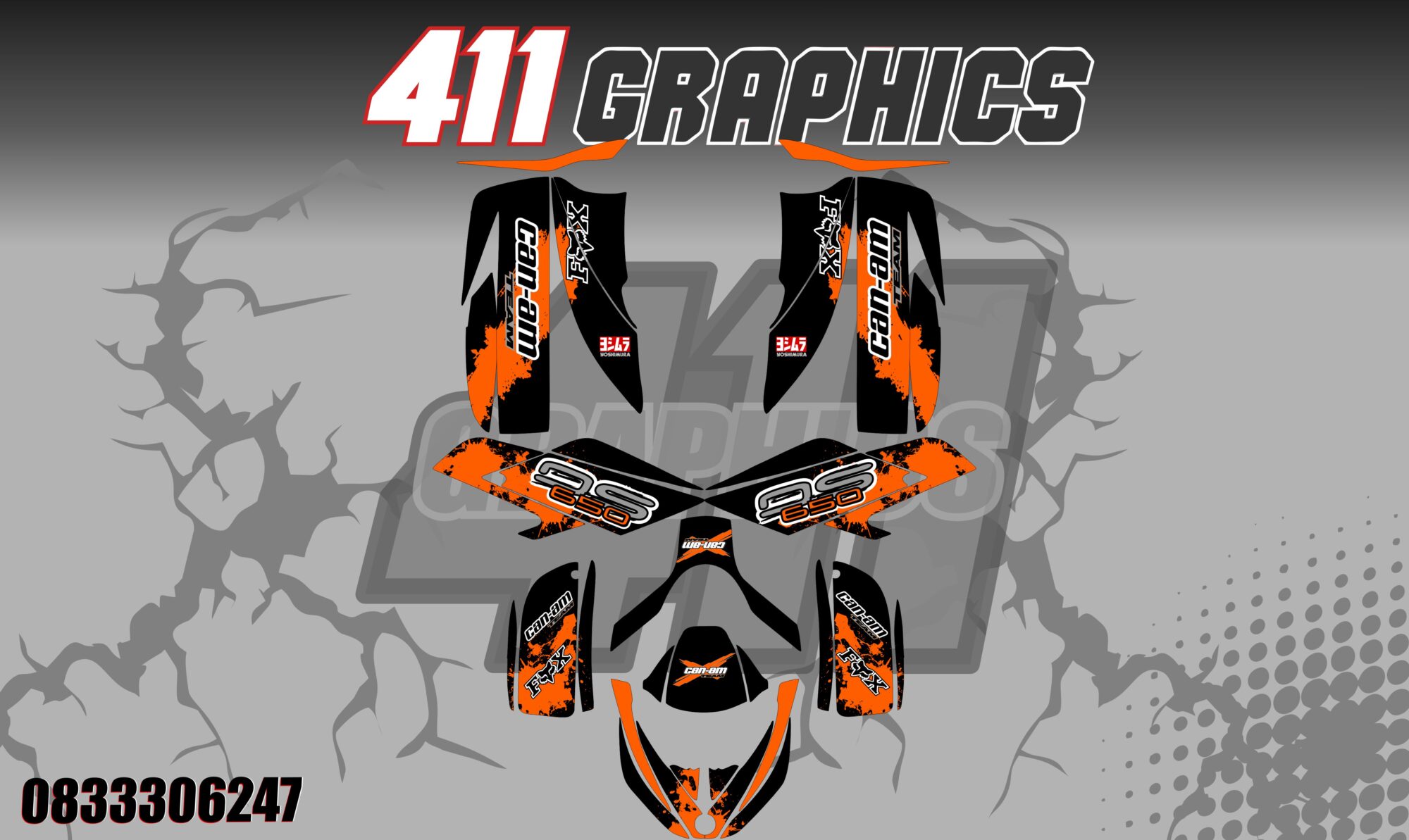 DS650 STICKER KIT 26