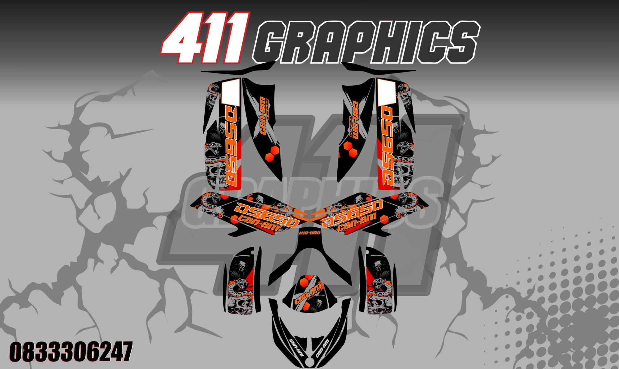 DS650 STICKER KIT 31