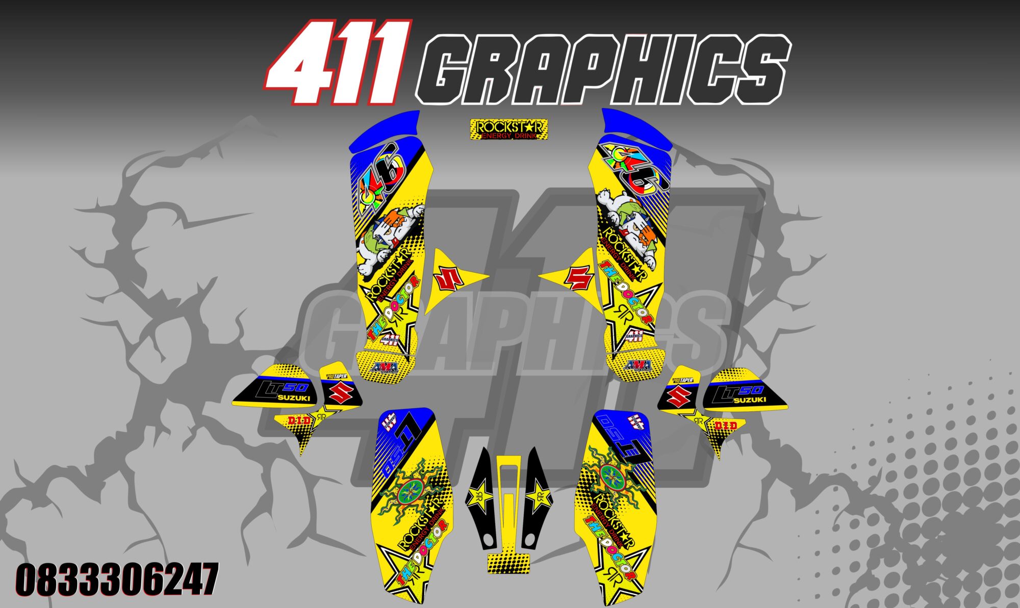 LT50 STICKER KIT 2