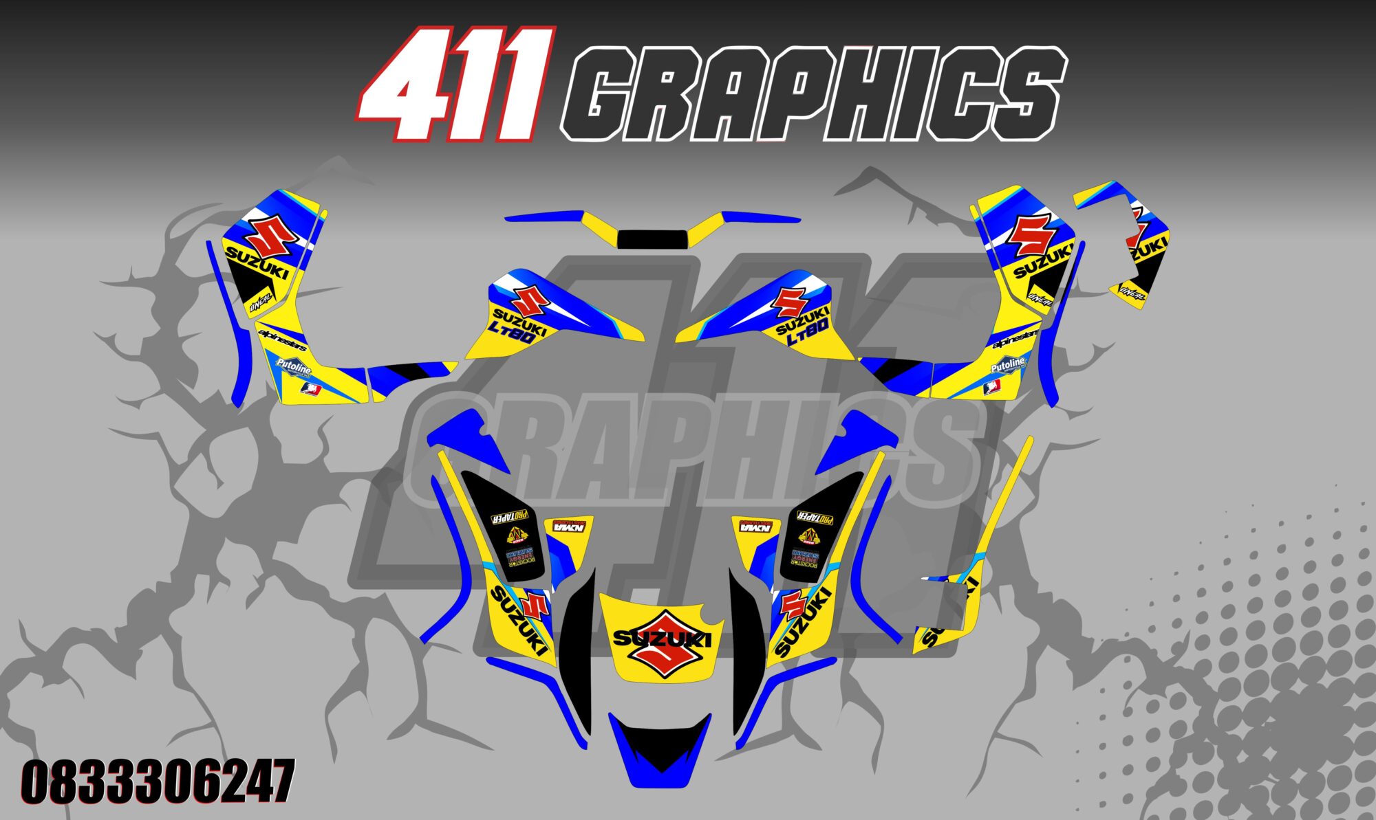 LT 80 STICKER KIT