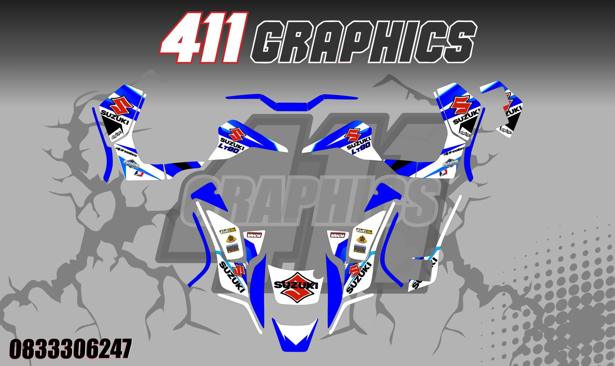 LT 80 STICKER KIT