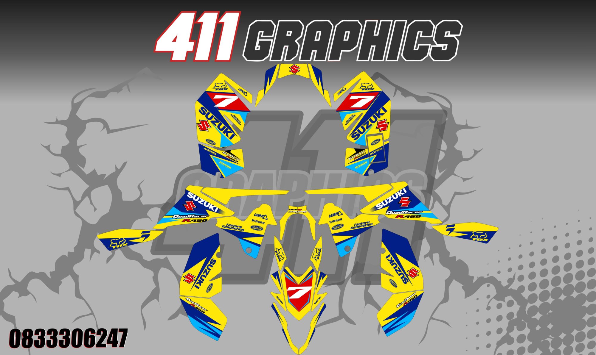 LTR450 STICKER KIT 42