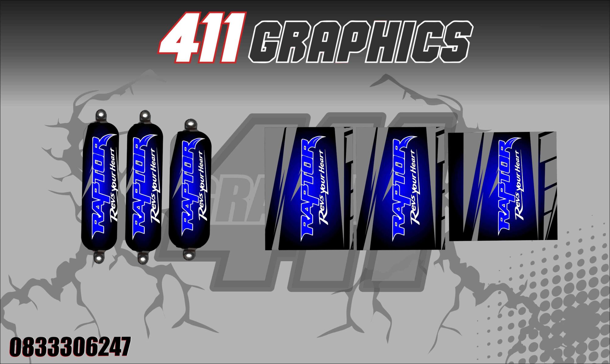 RAPTOR 660 SHOCK COVERS 5