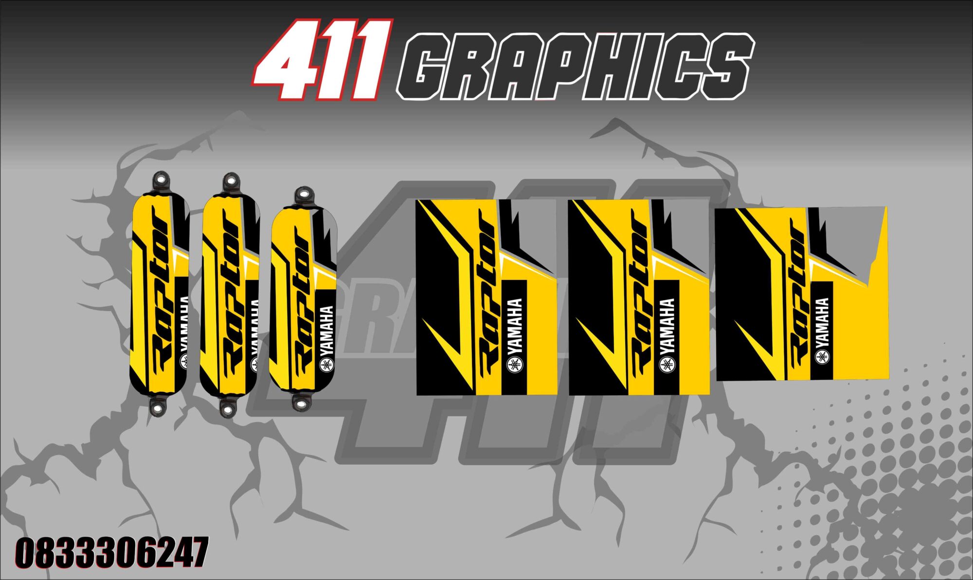 RAPTOR 700 SHOCK COVERS 7