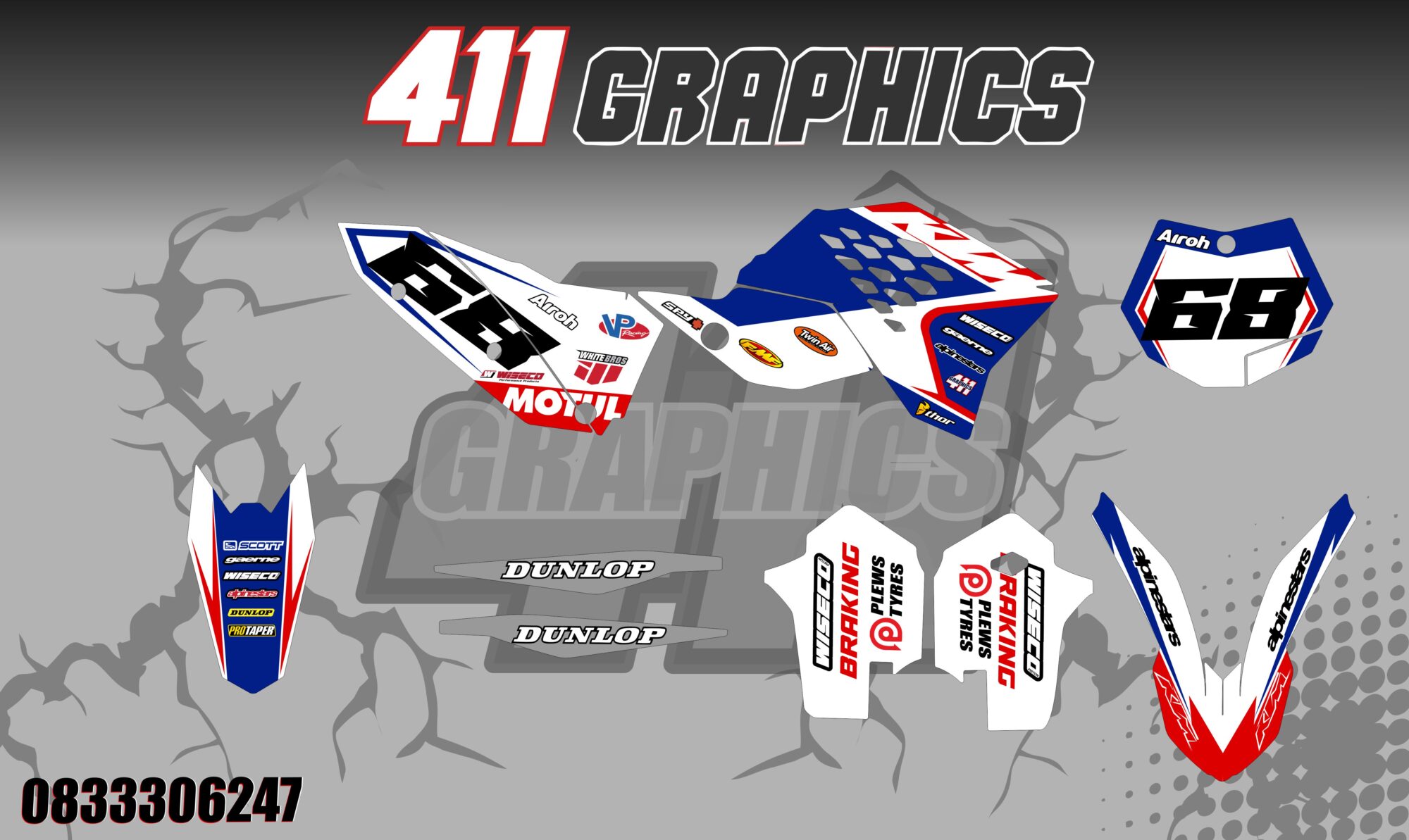 KTM STICKER KIT 71