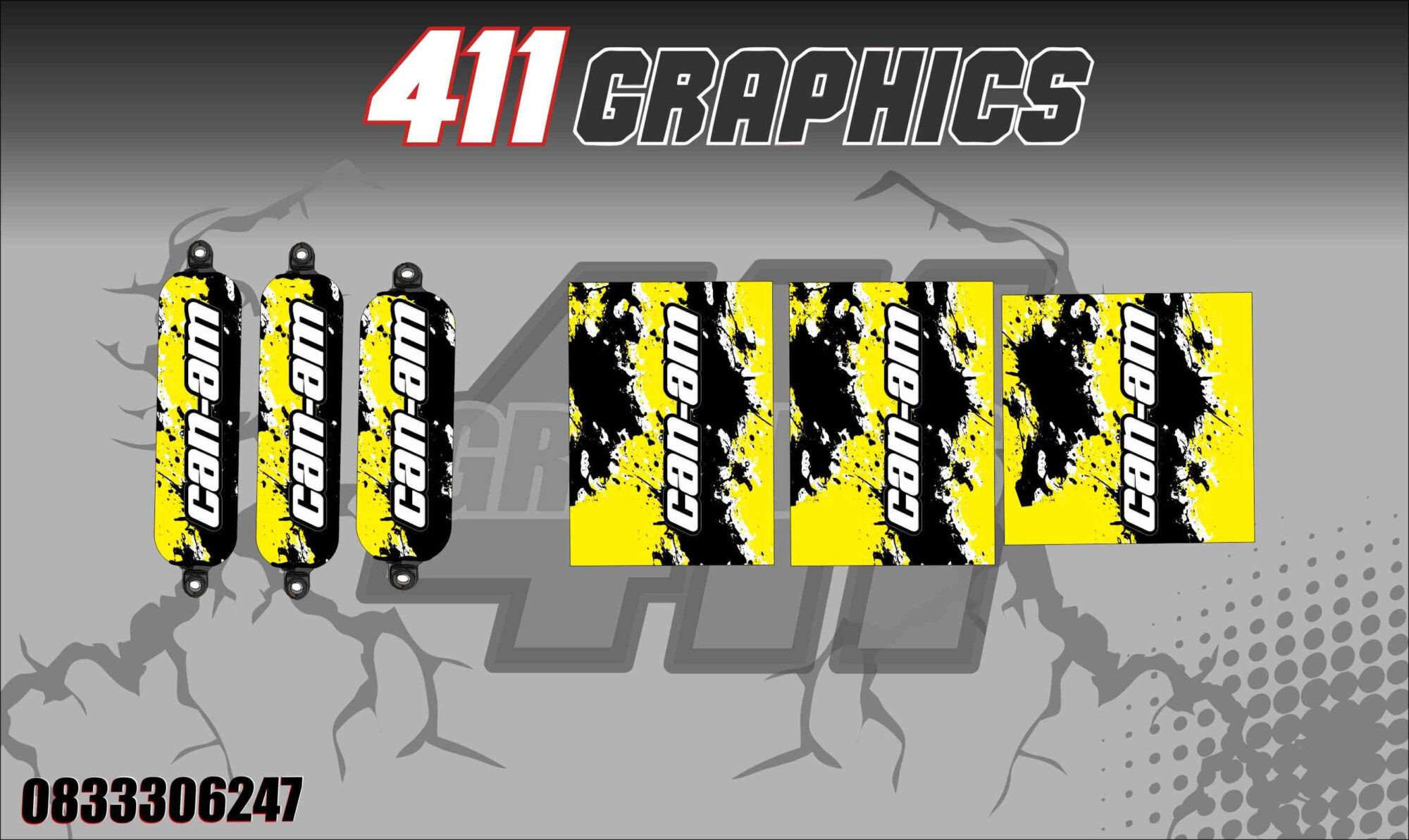 CAN-AM SHOCK COVERS 10
