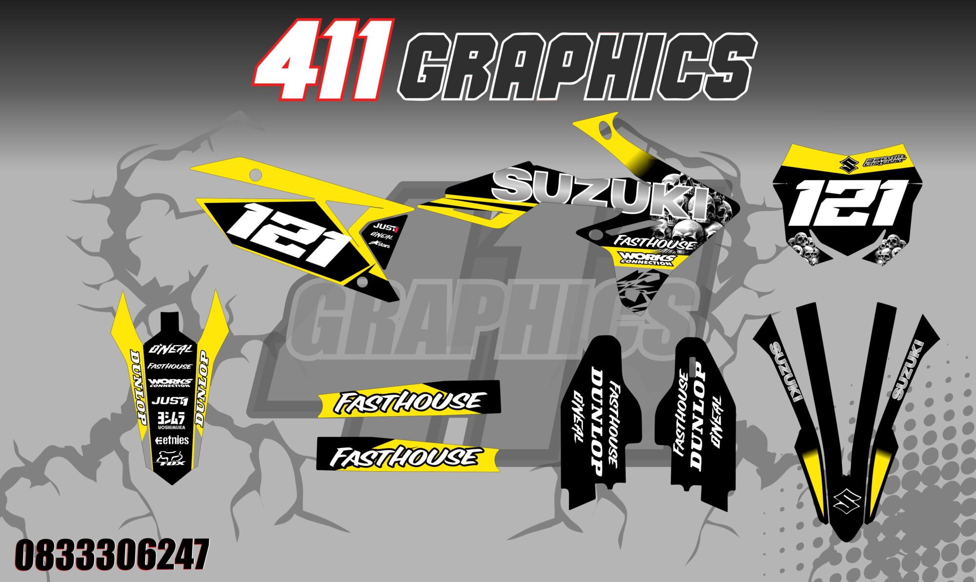RM-RMZ STICKER KIT 35