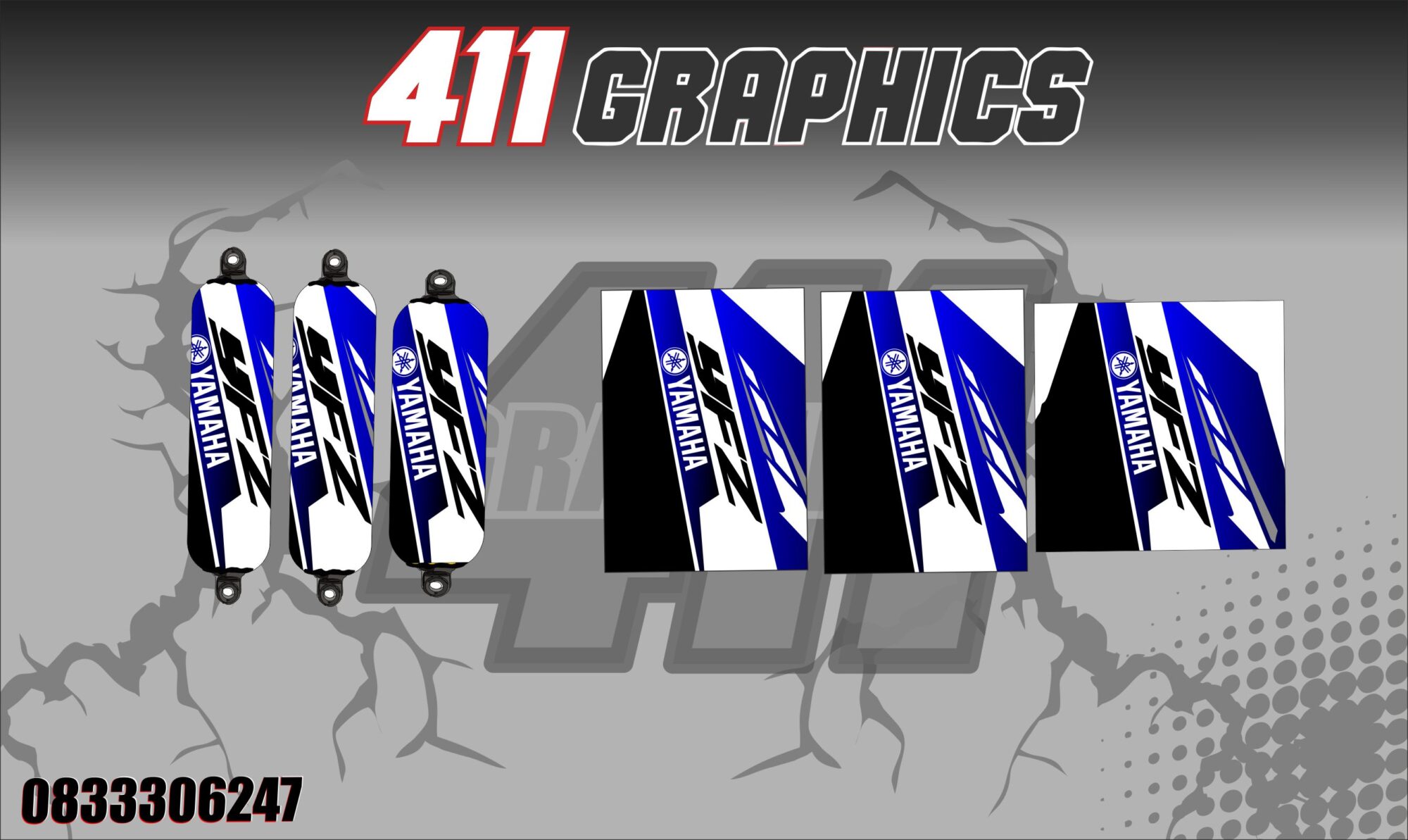 YFZ450 SHOCK COVERS 17