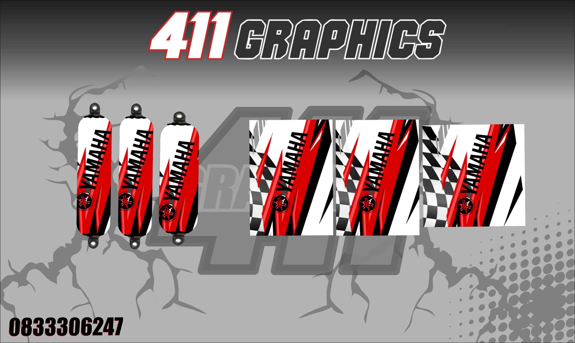 YFZ450 SHOCK COVERS 6
