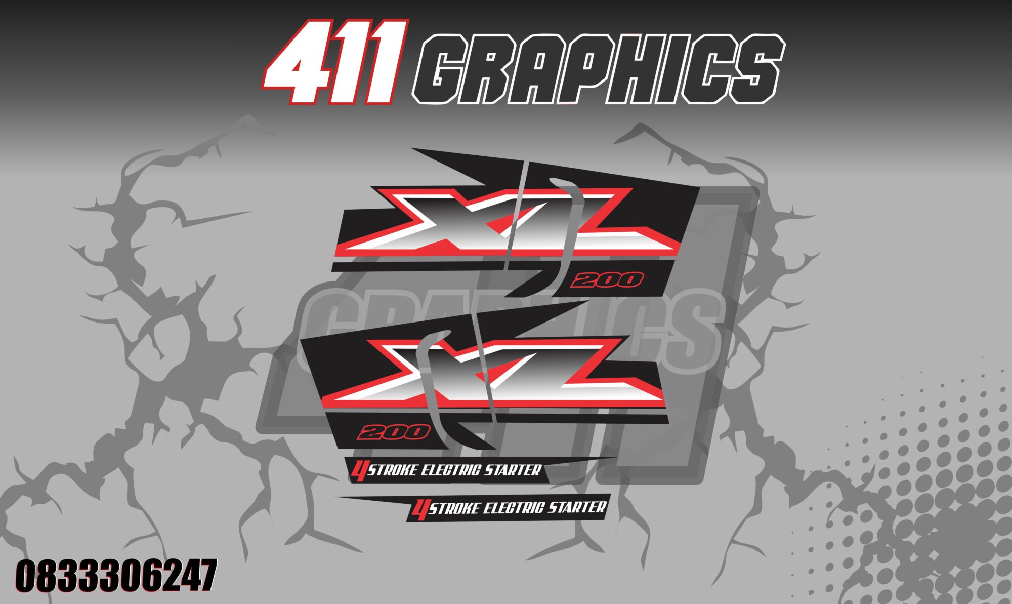 XL200 STICKERS