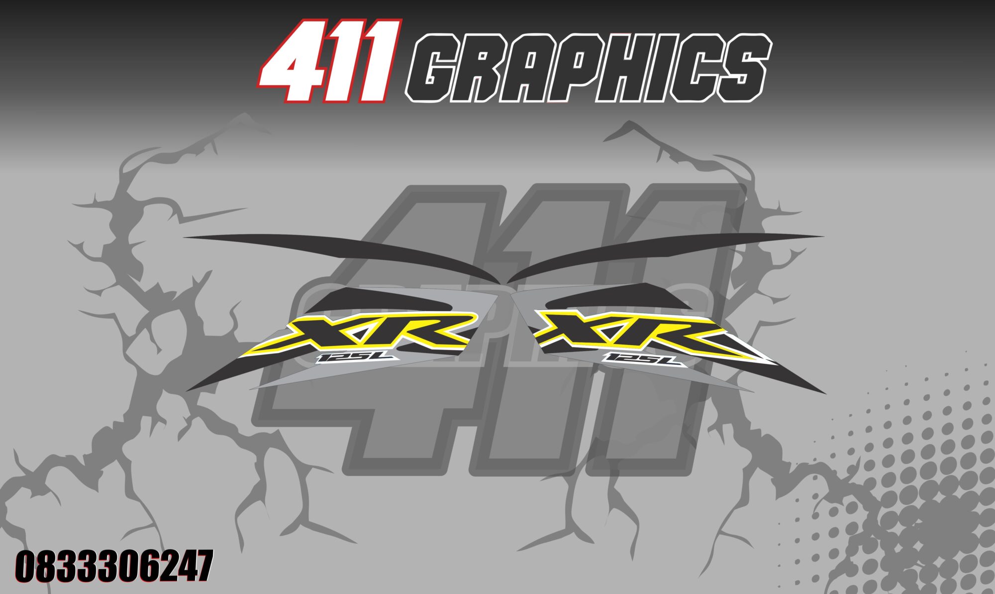 XR125L STICKERS