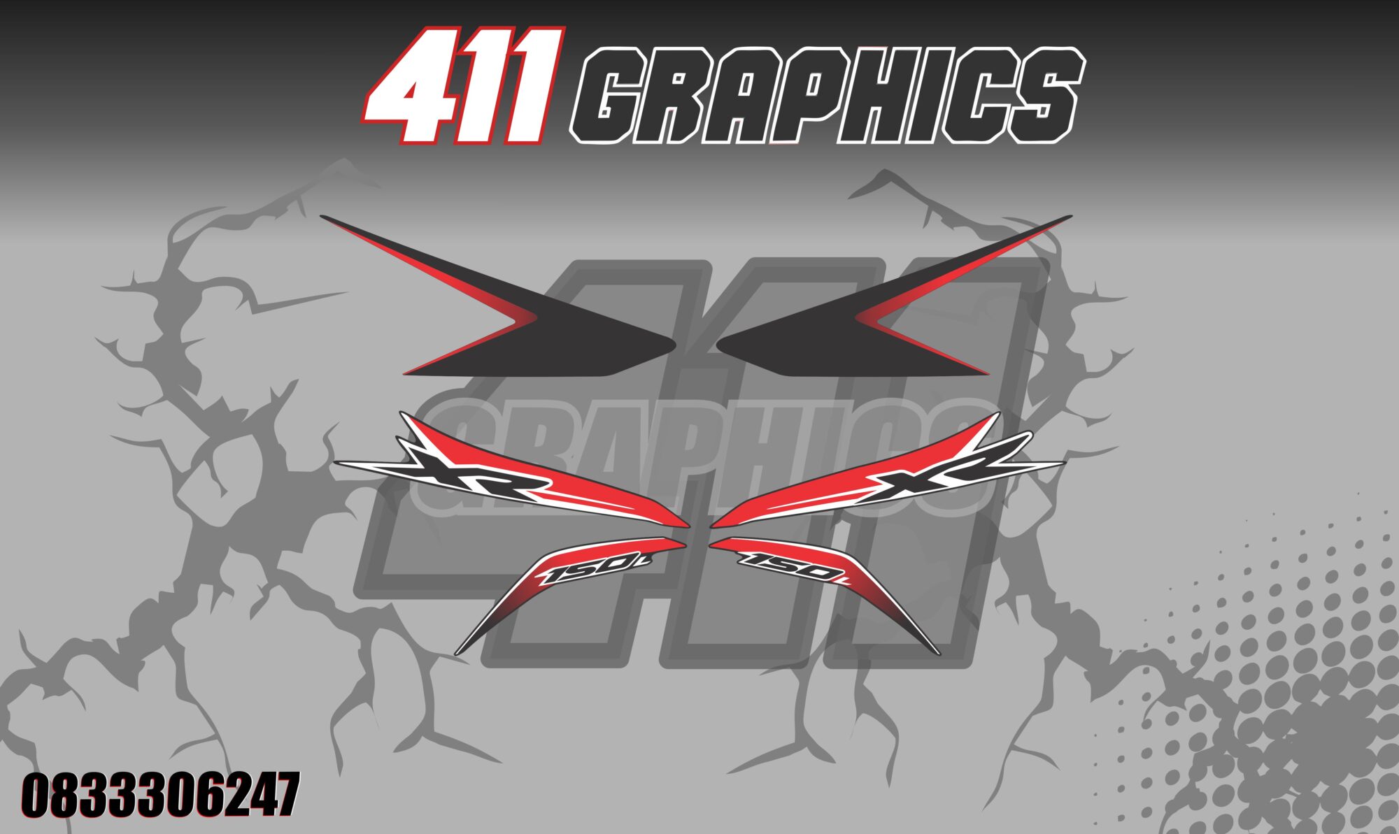 XR150 STICKERS 1