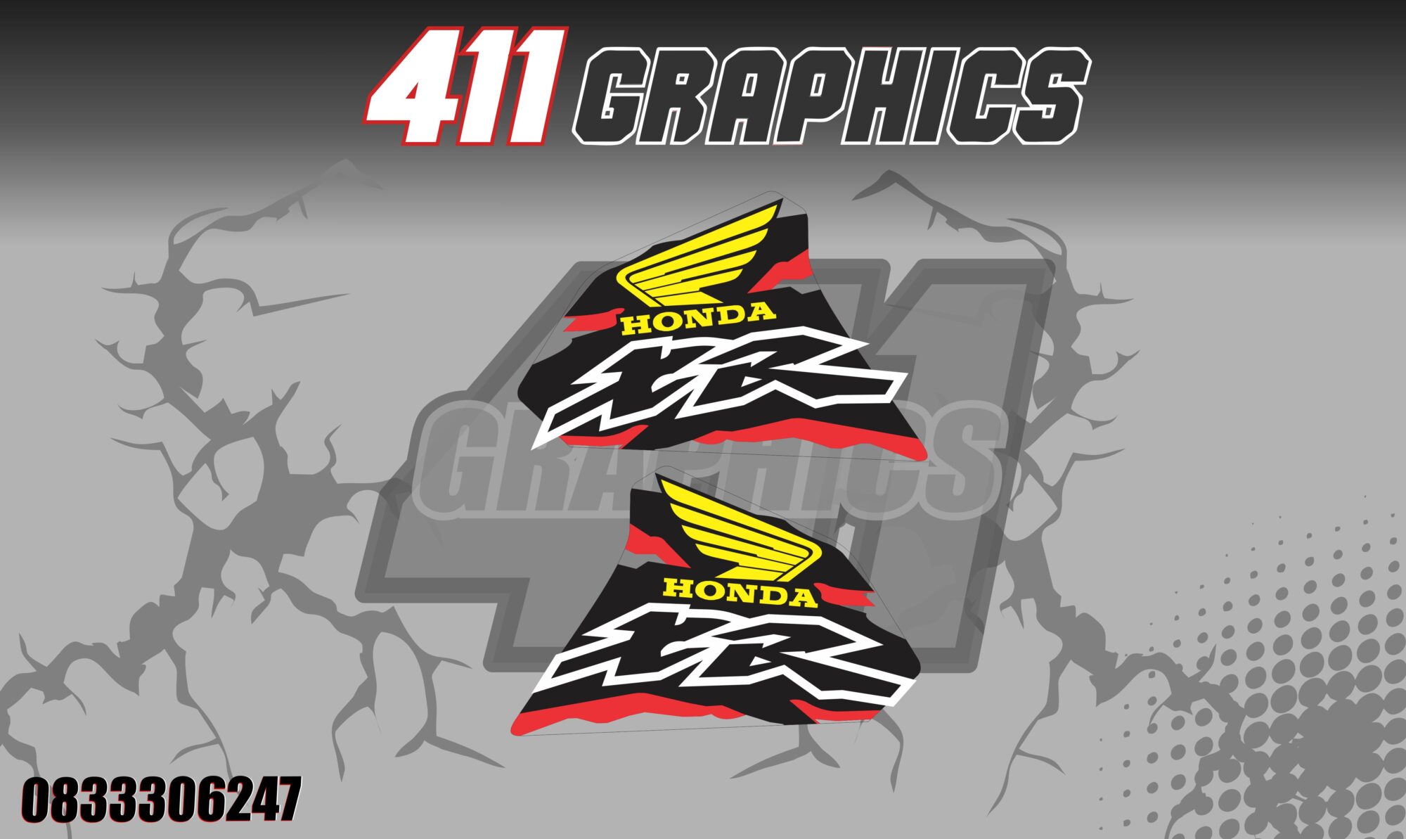 XR250 STICKERS