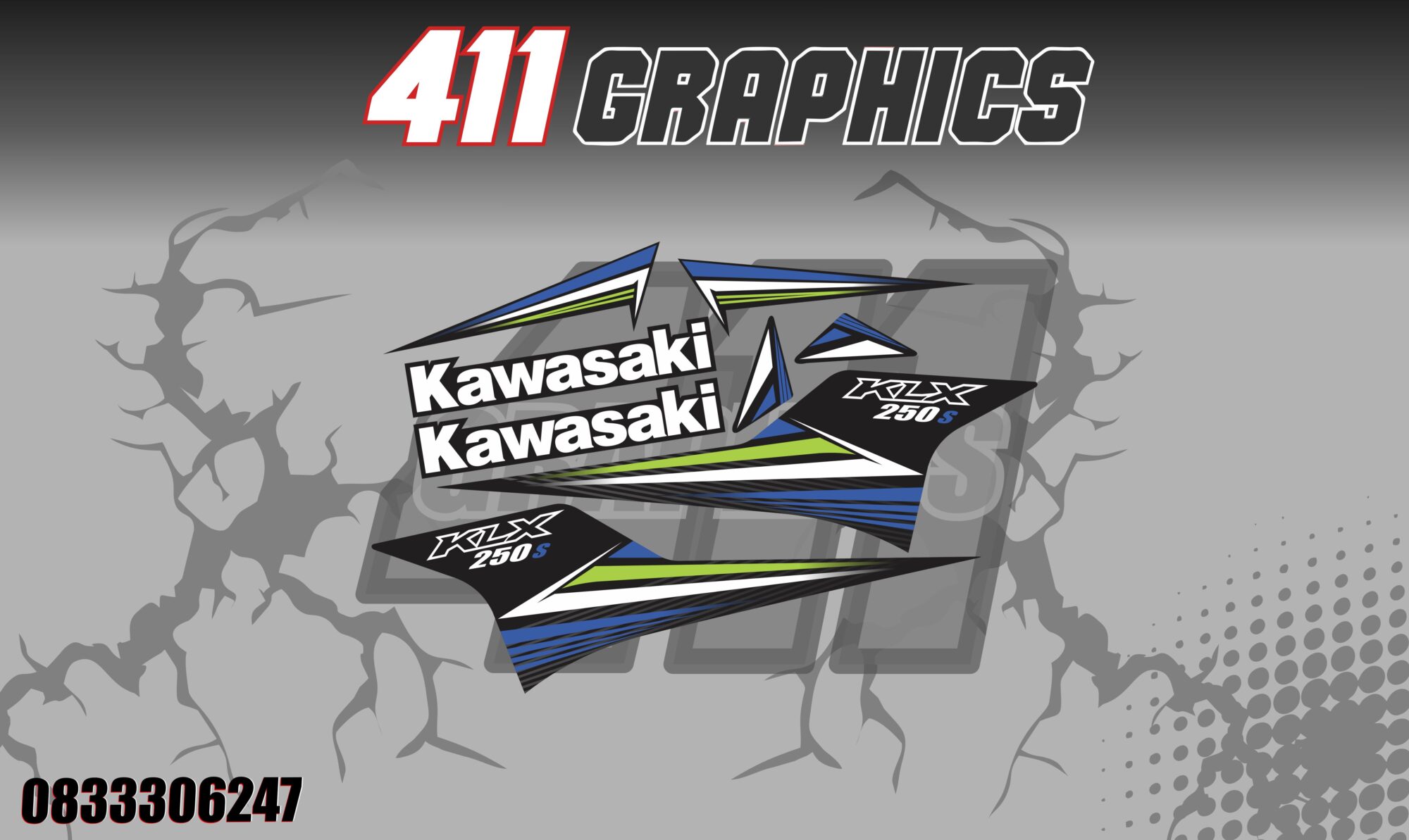 2014 KLX 250 STICKERS