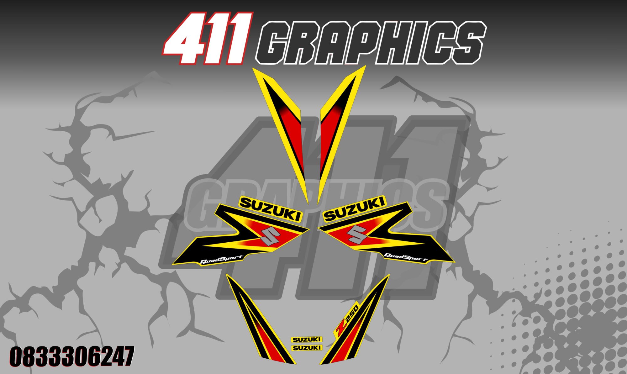 LTZ250 STICKERS 1