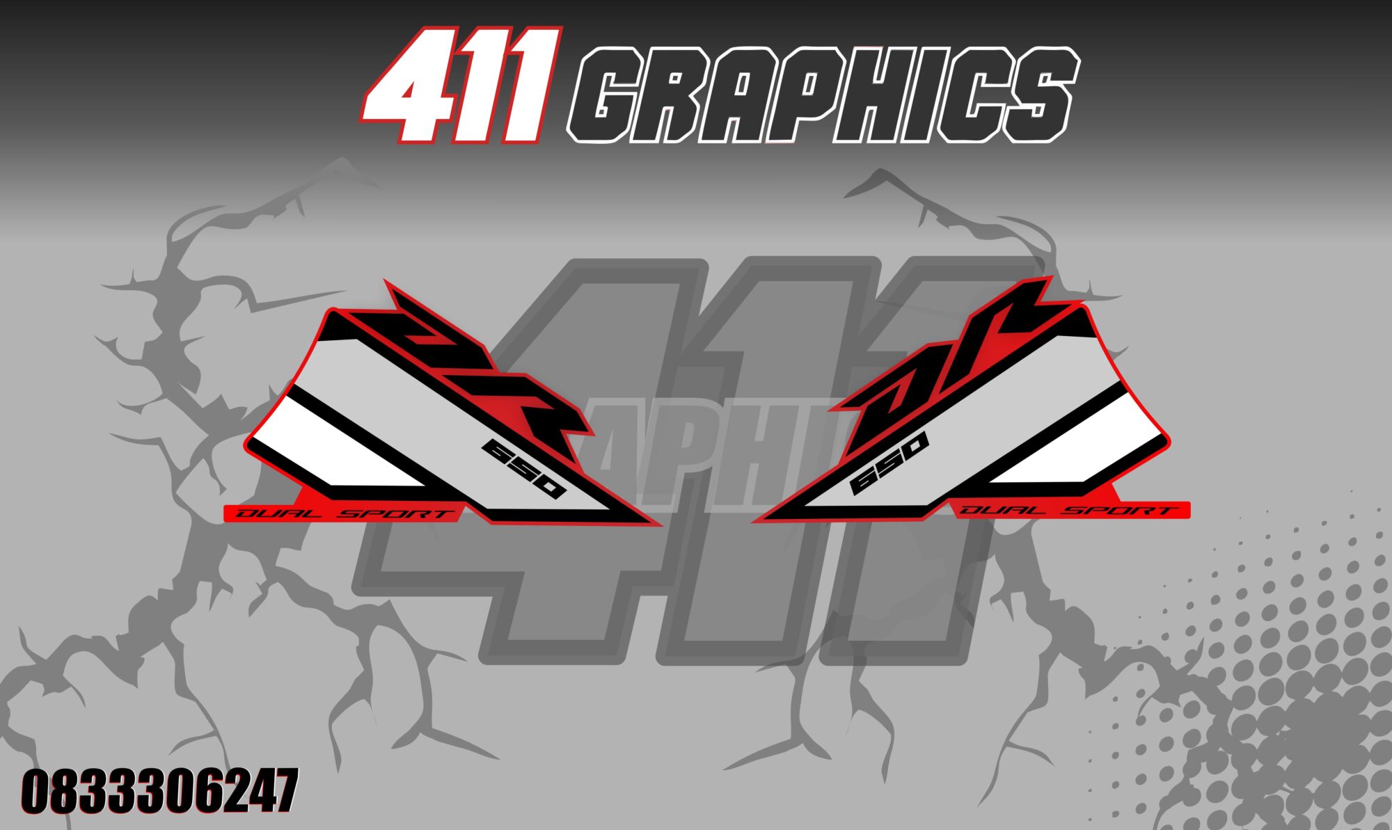DR 650 STICKERS