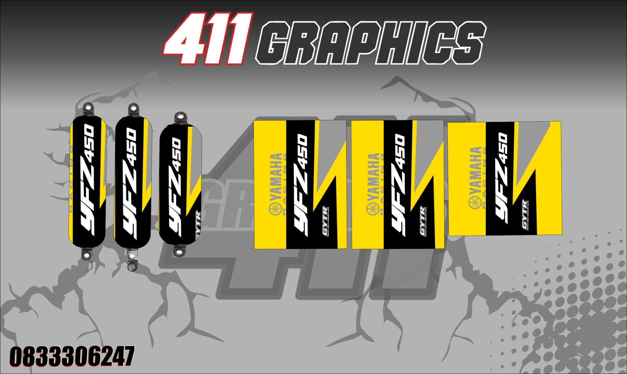 YFZ450 SHOCK COVERS 26