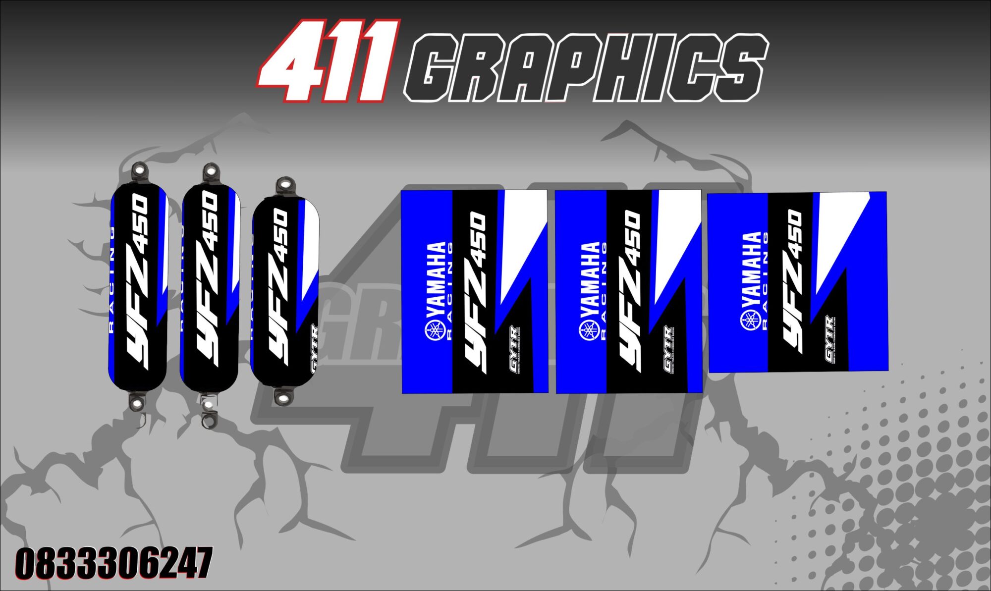 YFZ450 SHOCK COVERS 27