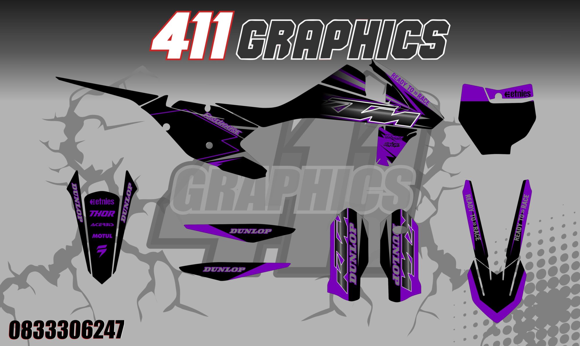 KTM STICKER KIT 76